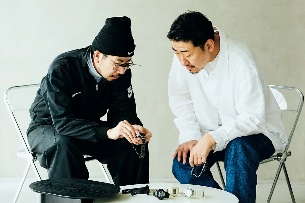 G-SHOCKの世界に触れ、興味をもつ二人