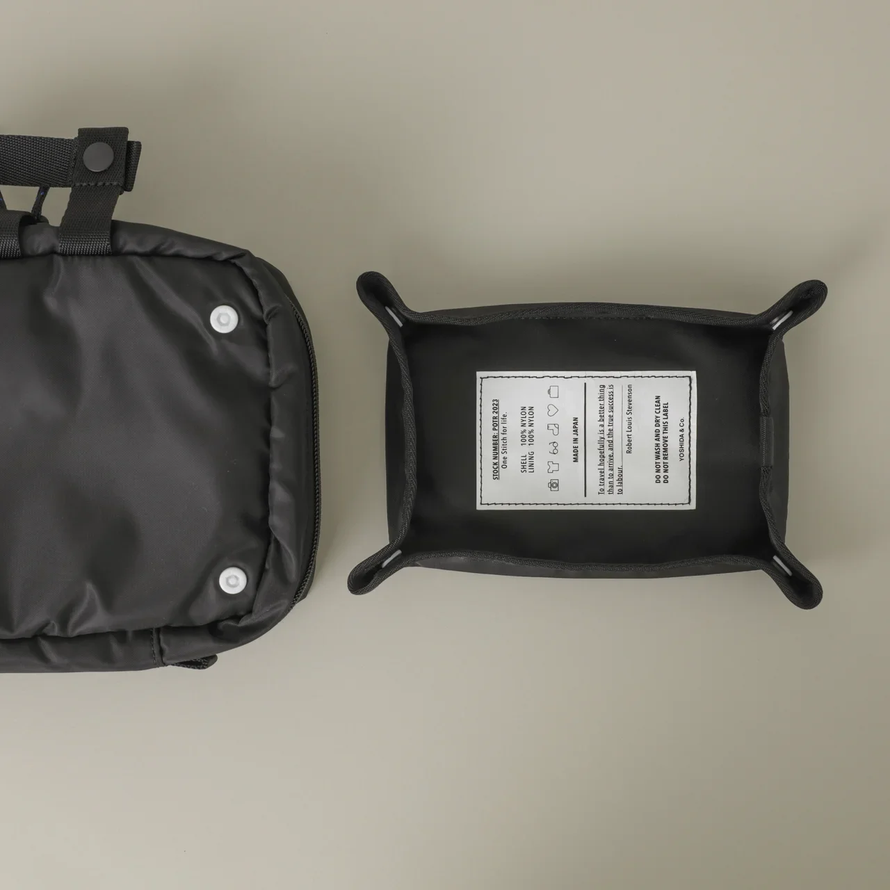 POTR｜PACKS　GROOMING POUCH&TRAY　付属トレイ