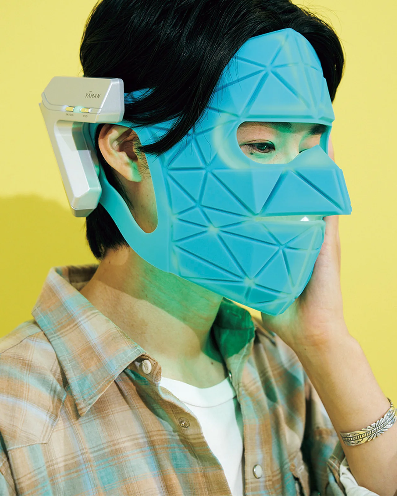 YA-MAN TOKYO JAPAN｜ブルーグリーンマスク リフト 試用 2