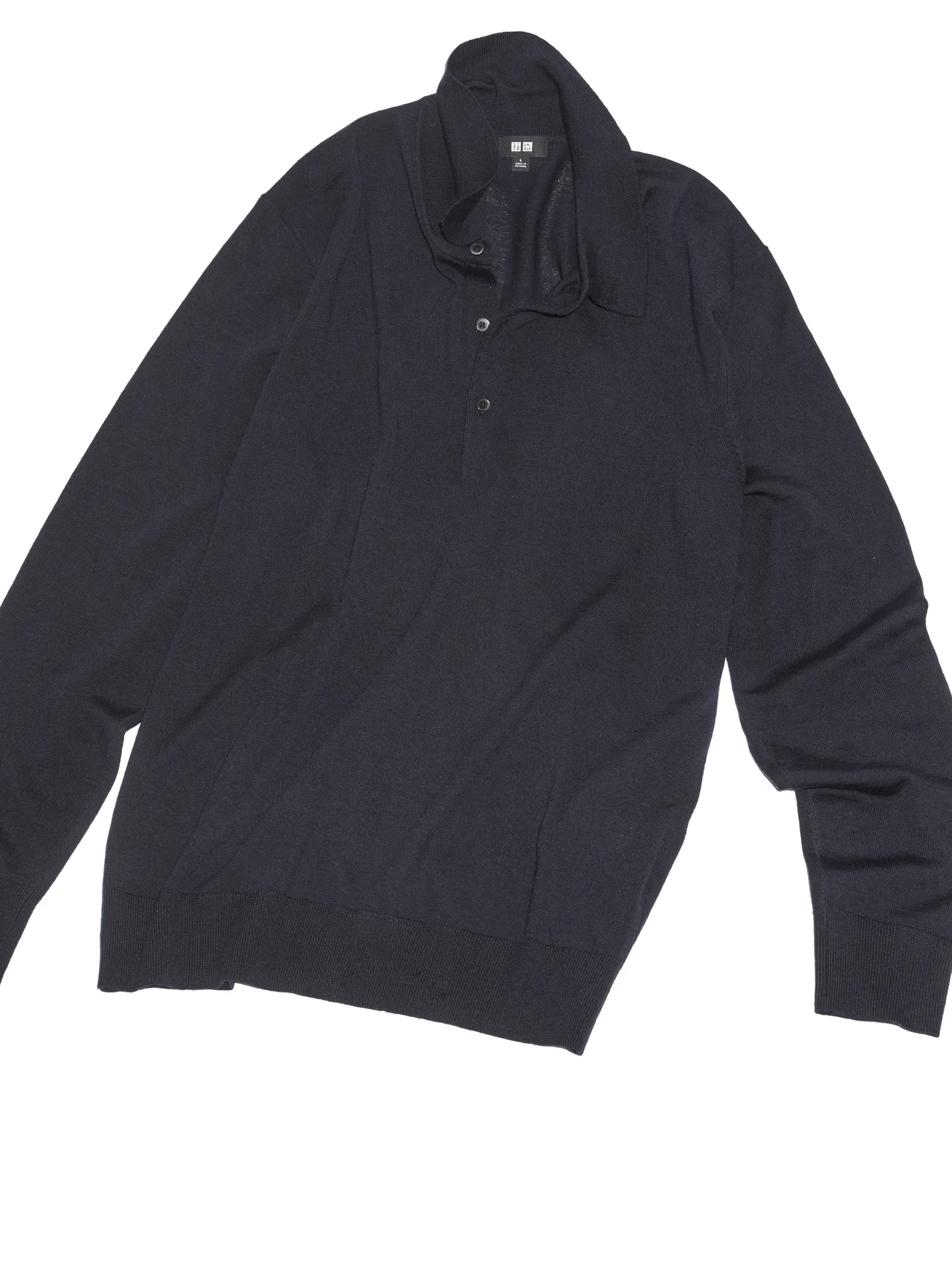UNIQLOのニットポロシャツの画像_1