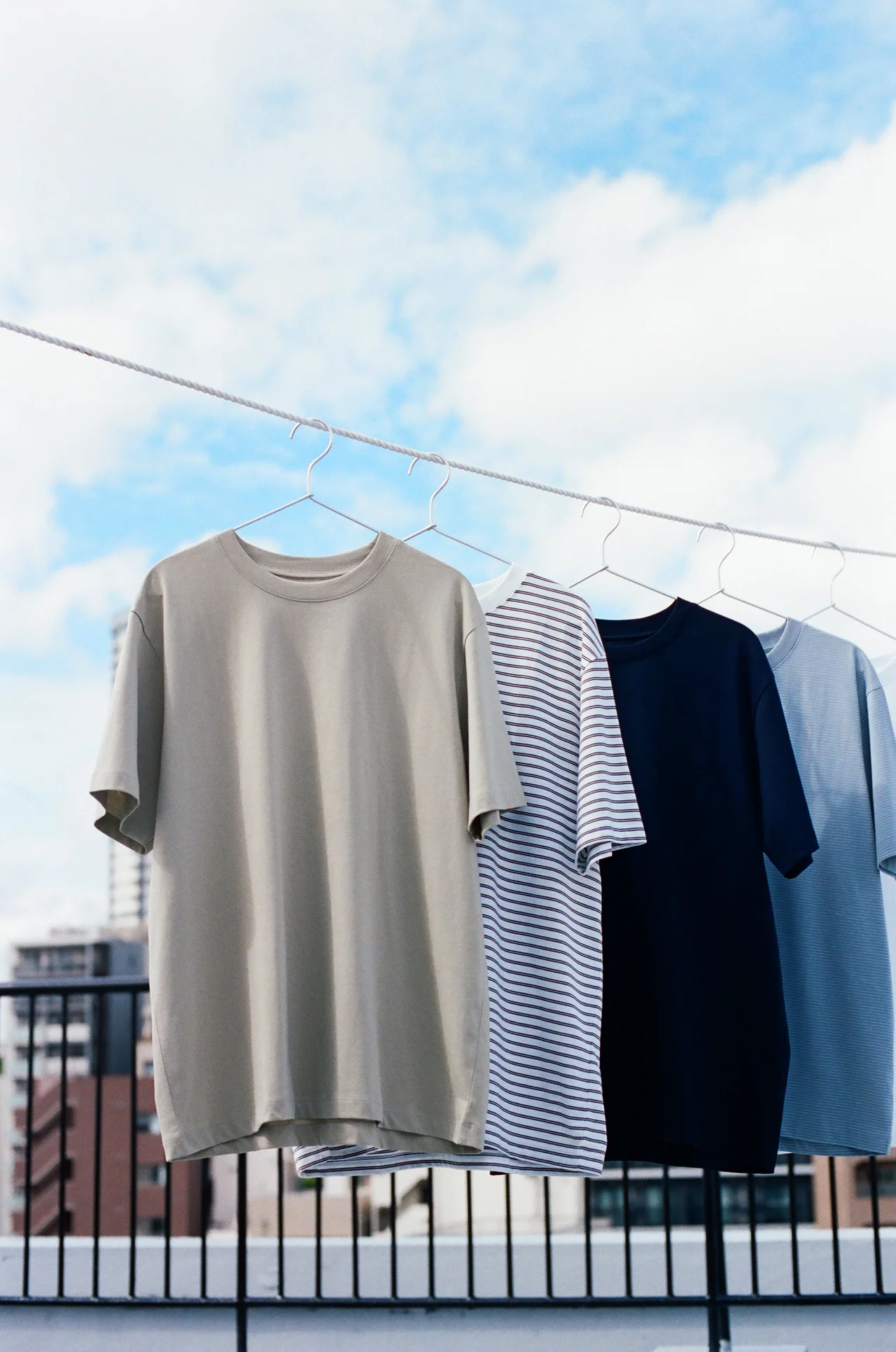 無印良品の「天竺編みクルーネック半袖Tシャツ」