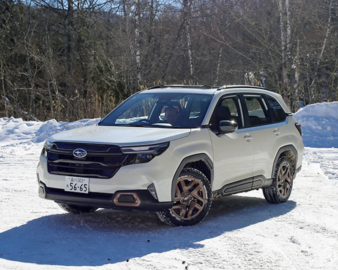 雪道での性能を体感すべく、乗鞍高原〜野沢温泉村をロングドライブ