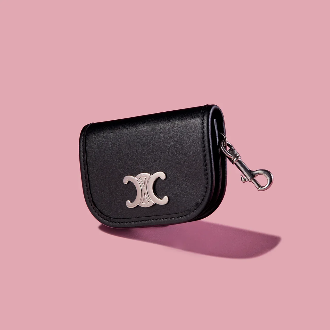 CELINE｜KEYRING NANO BESACE TRIOMPHE
