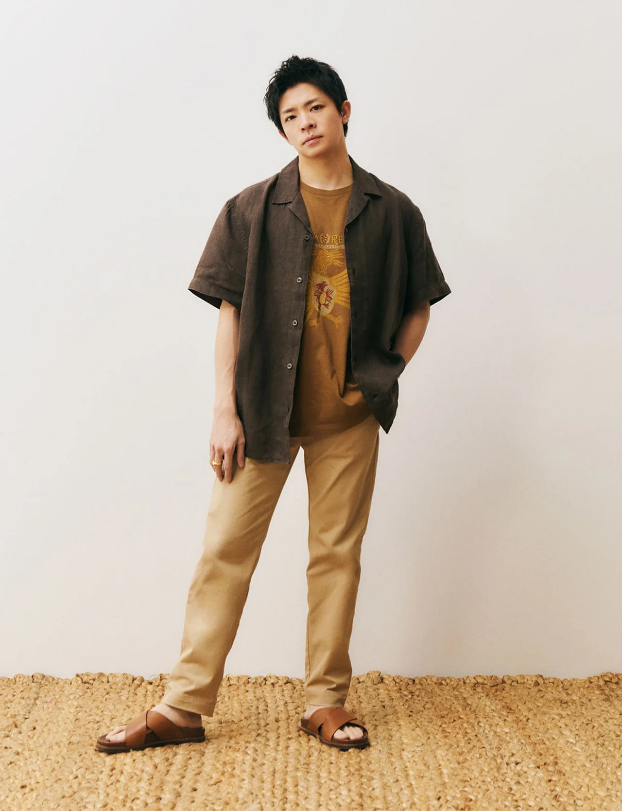 岸 優太さんが着こなすバナナ・リパブリックのサマーコレクション