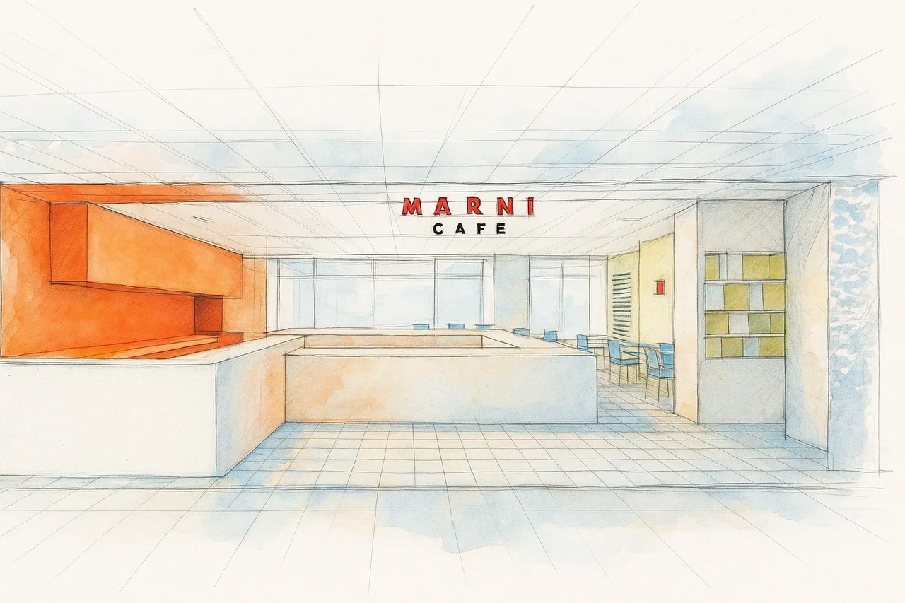 【MARNI】世界初の「マルニ カフェ」の画像_1