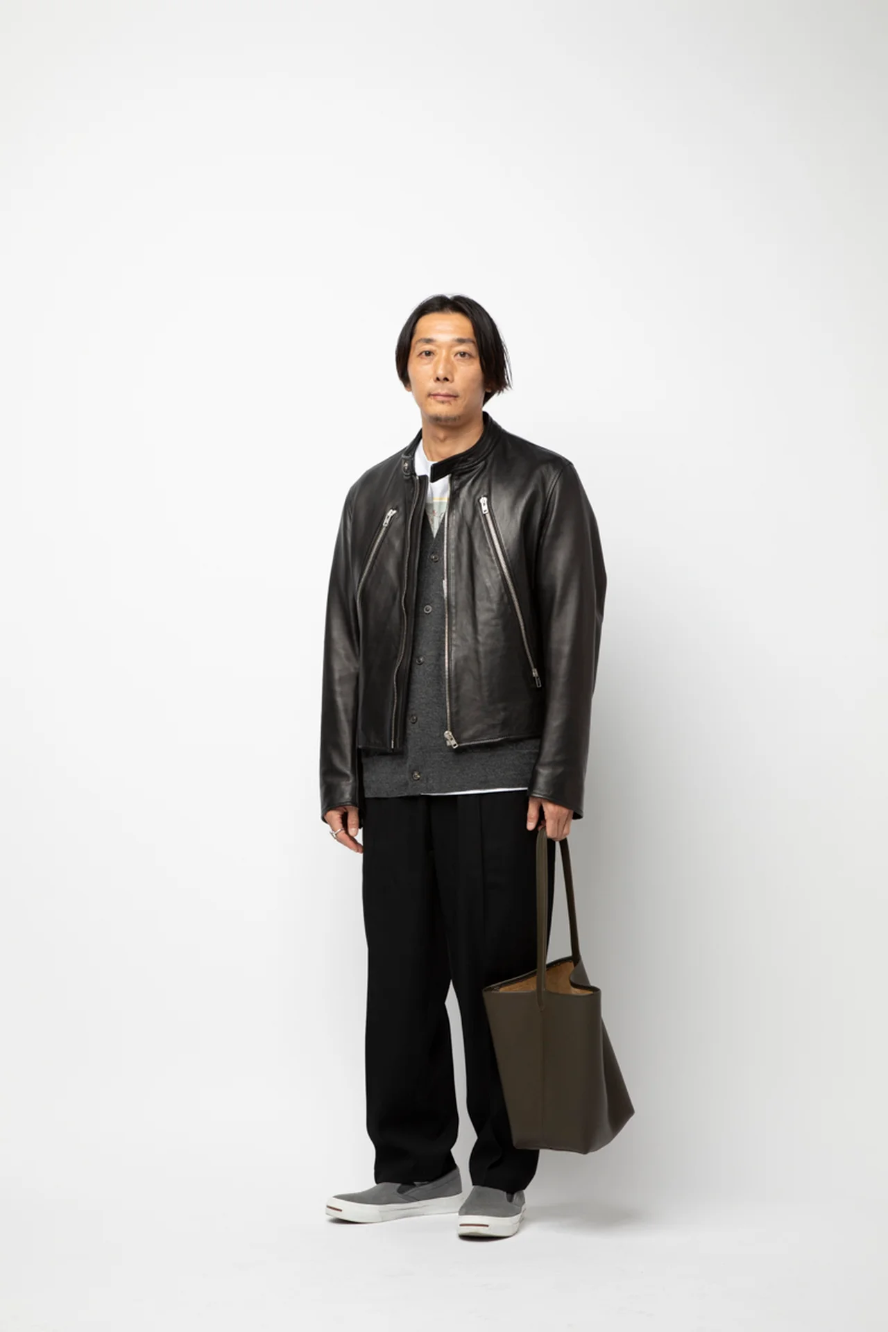 ハードにならないレザージャケットの正解着の画像_1