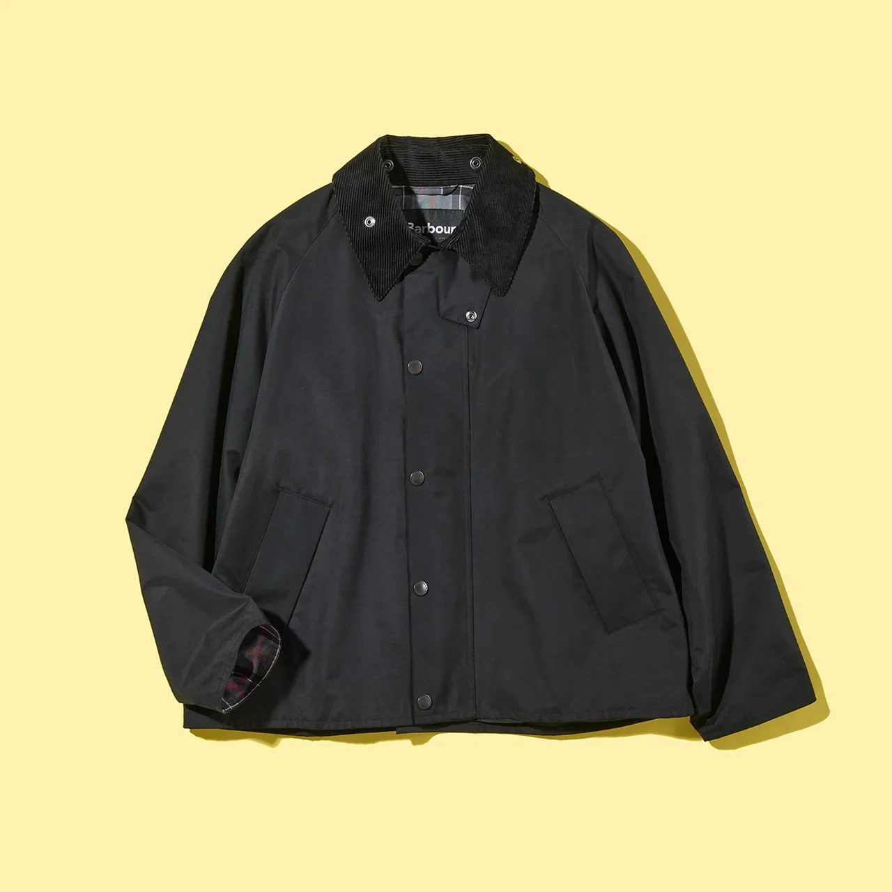 Barbour × BEAMS F｜TRANSPORT PEACH SKIN JACKET