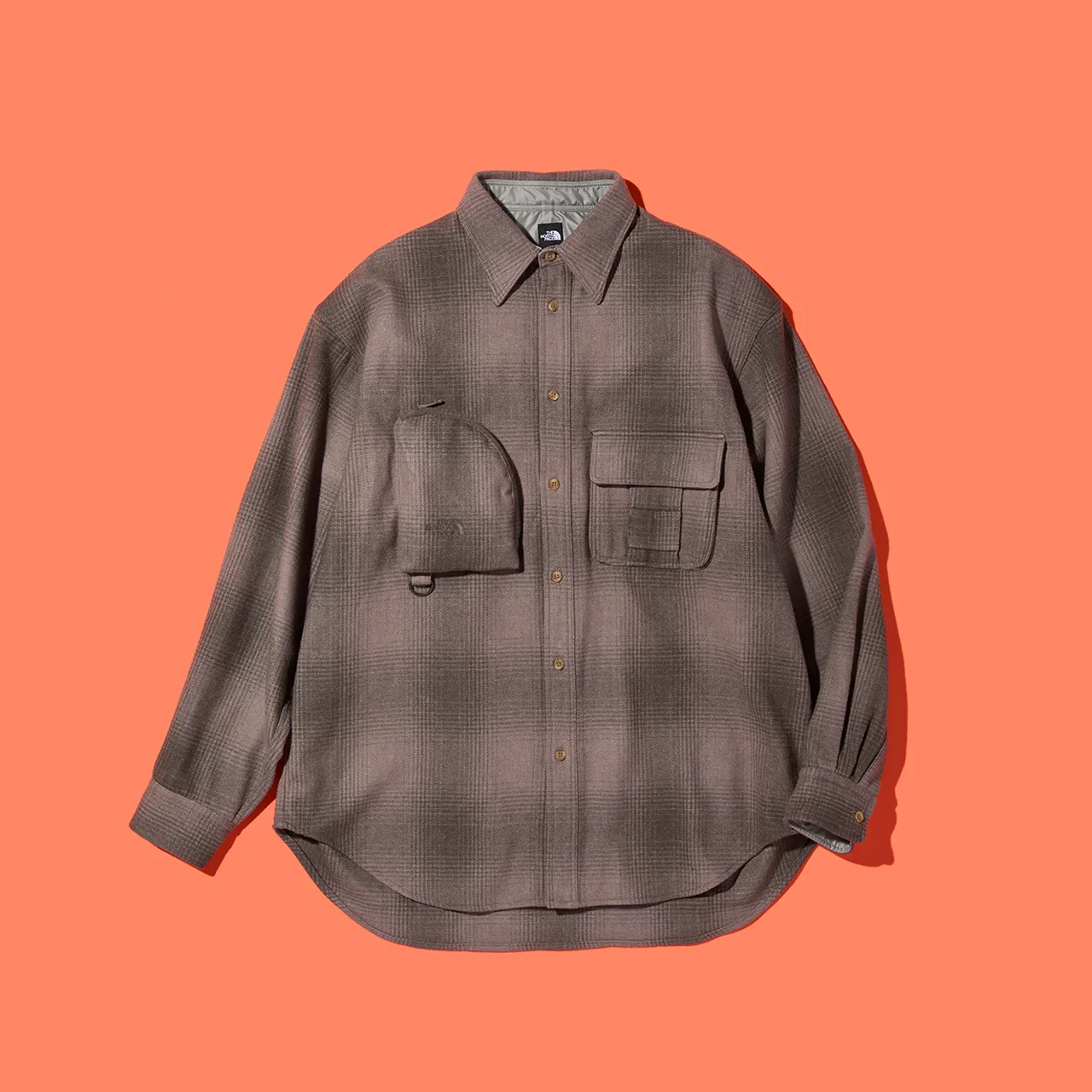 ザ・ノース・フェイス｜ロングスリーブウールフィールドユーティリティシャツ