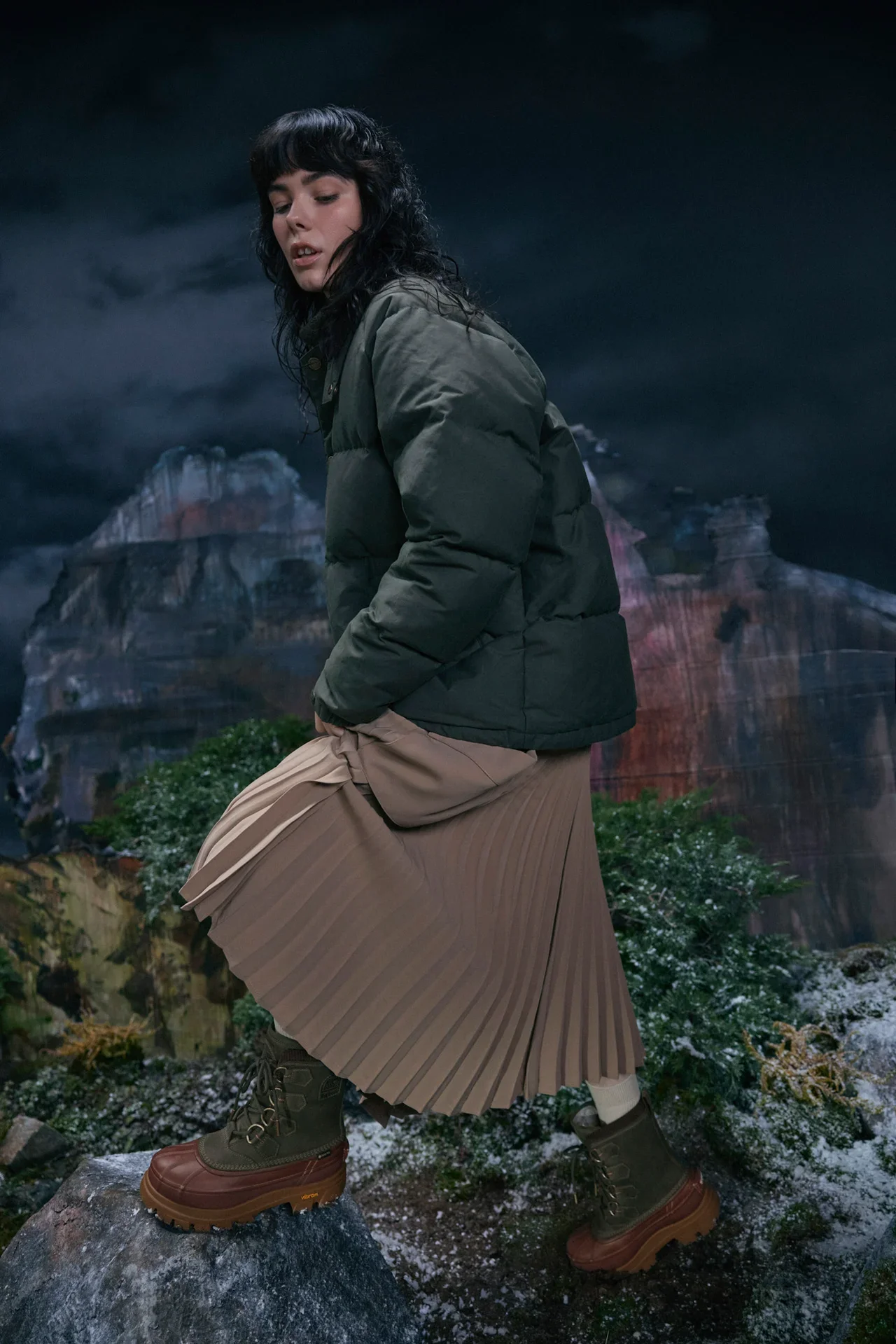 Barbour × SOREL Transport Down Puffer