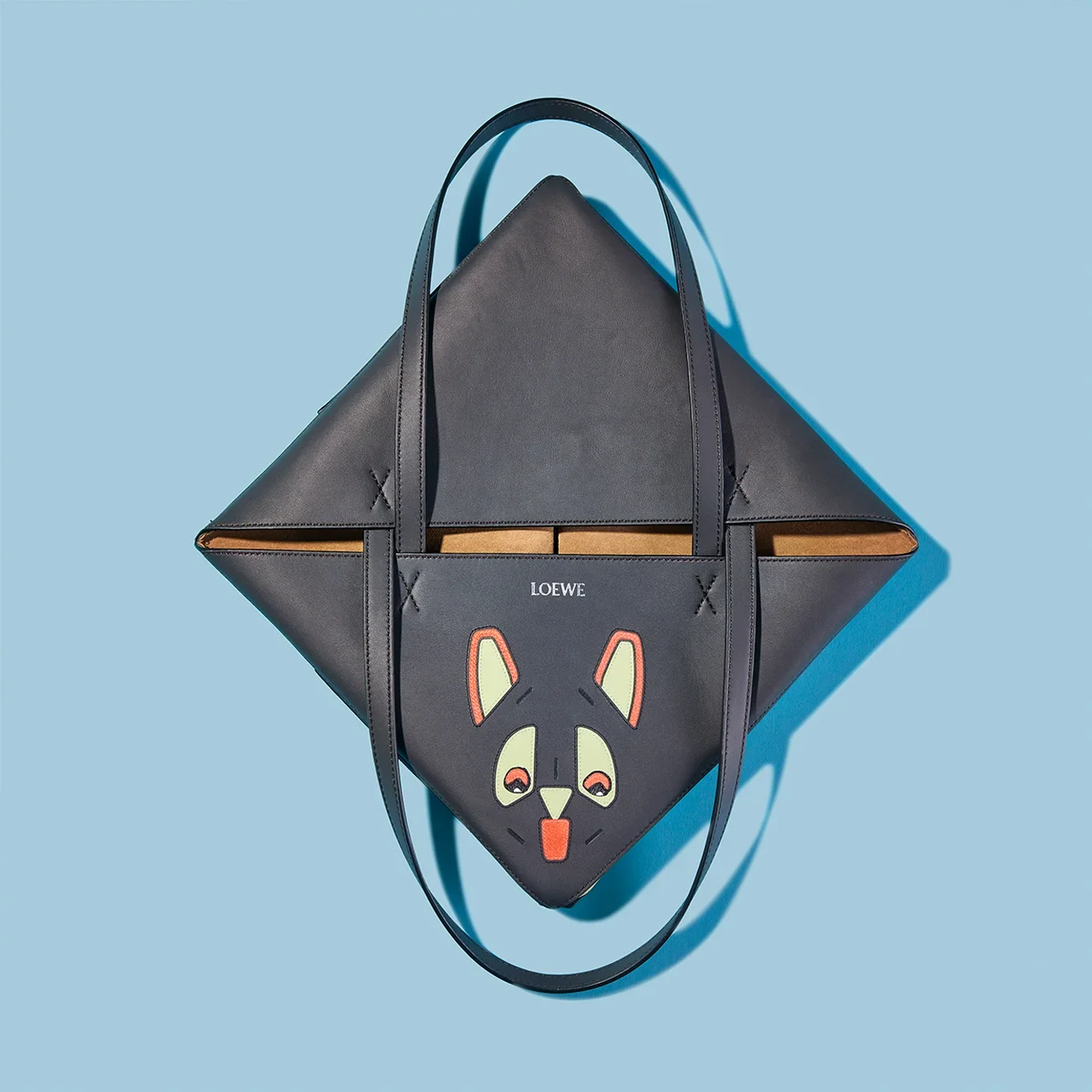 FUTURIST CAT PUZZLE TOTE