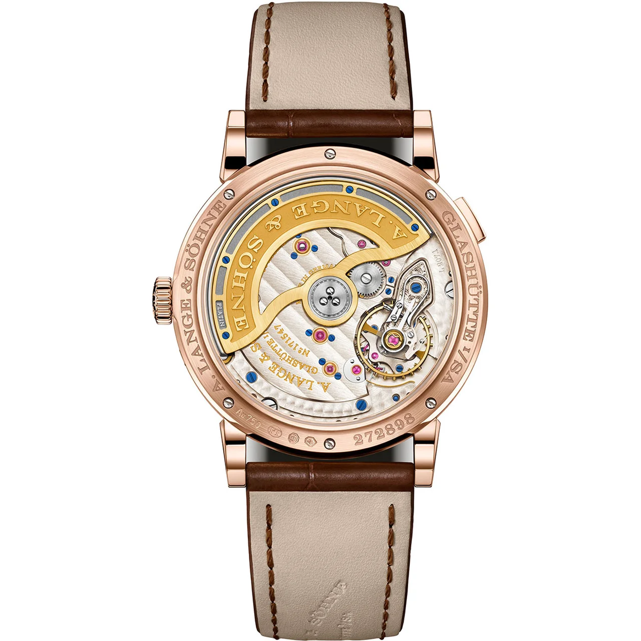 新作 サクソニア・アニュアルカレンダーを駆動する自社製キャリバーL207.1