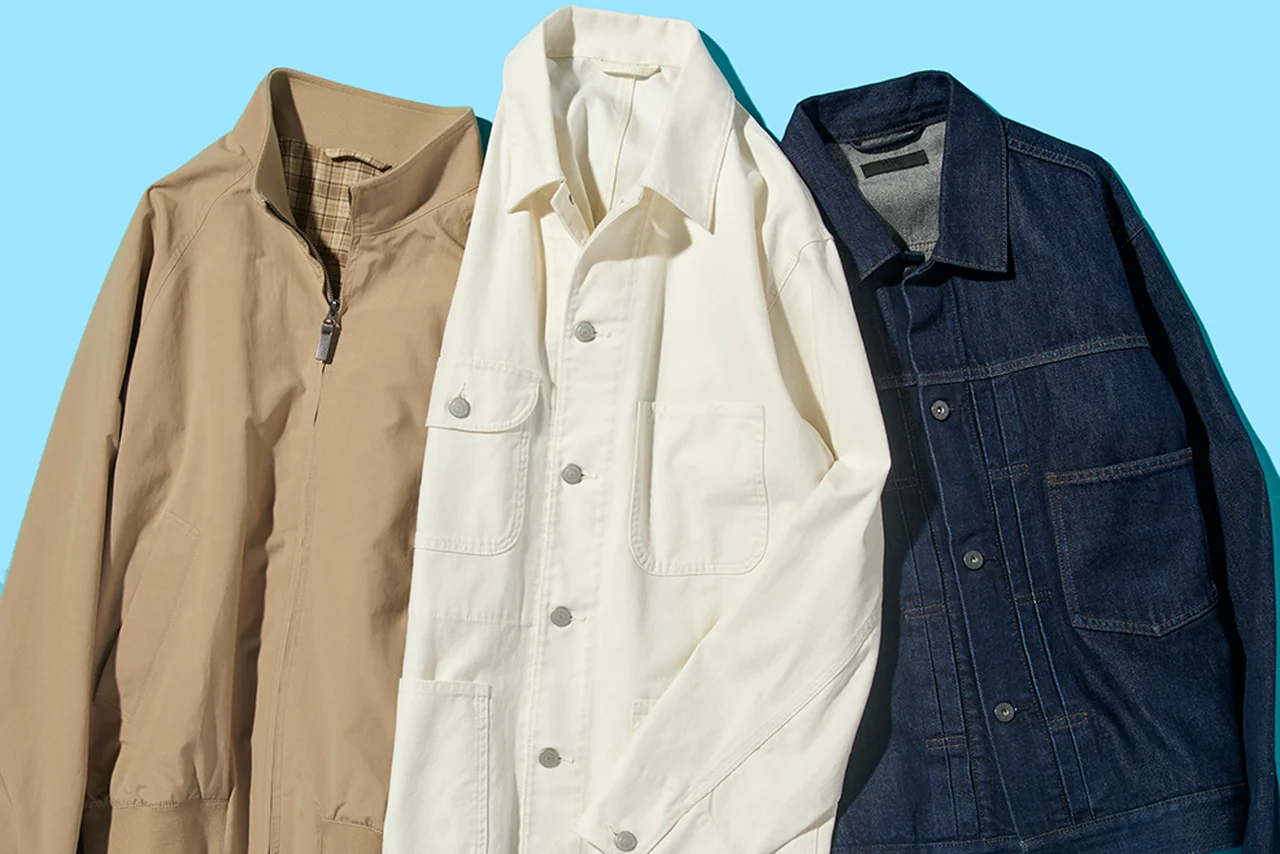 【ユニクロ】40代男性に似合うおしゃれな「春アウター」コーディネート