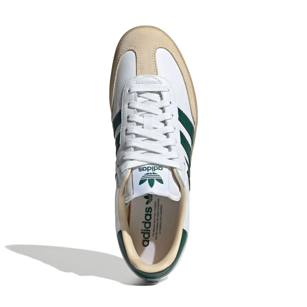adidas SAMBA OG White/Collegiate Green/Gum