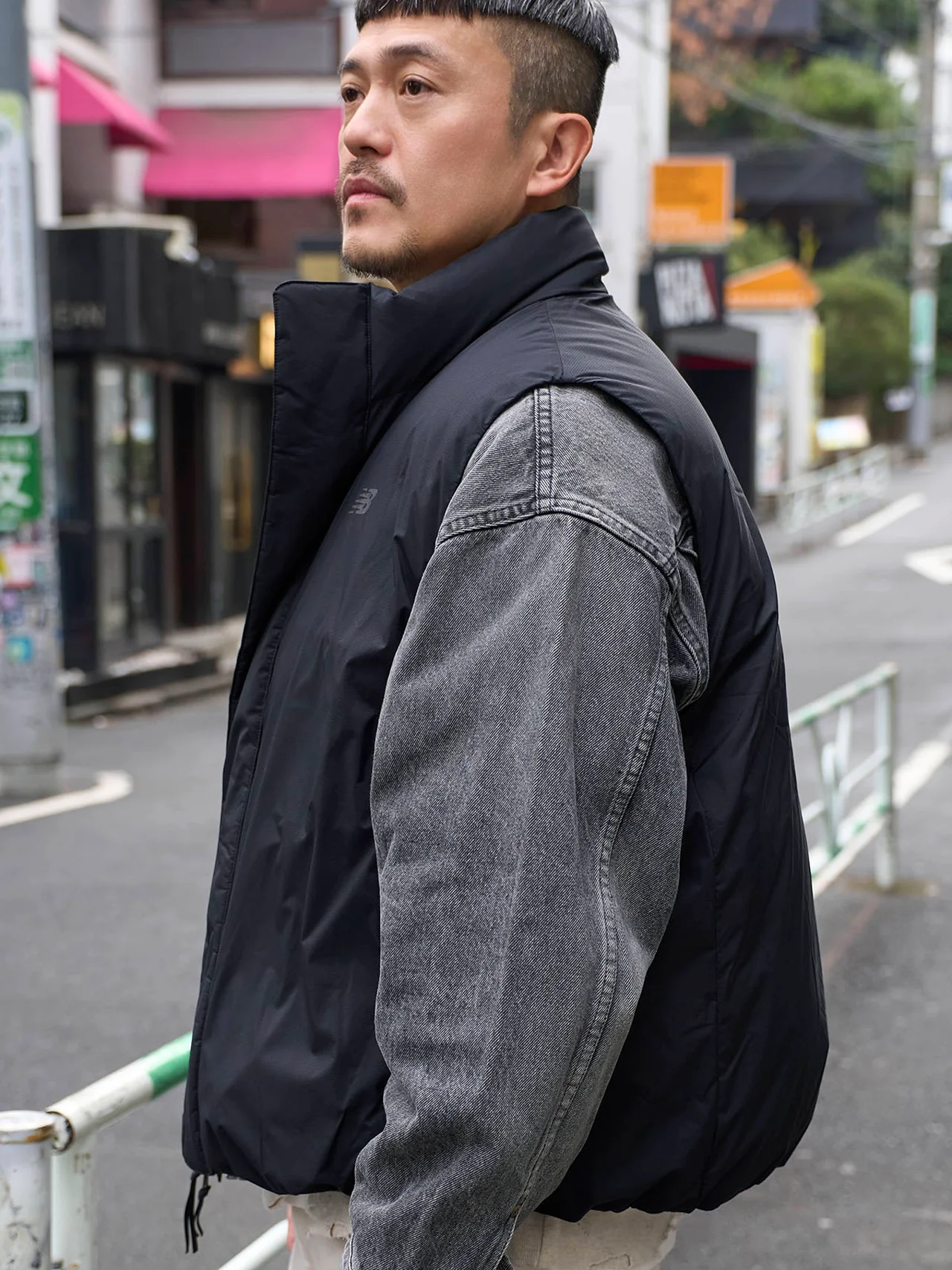 身幅のたっぷりとしたリラックスシルエット