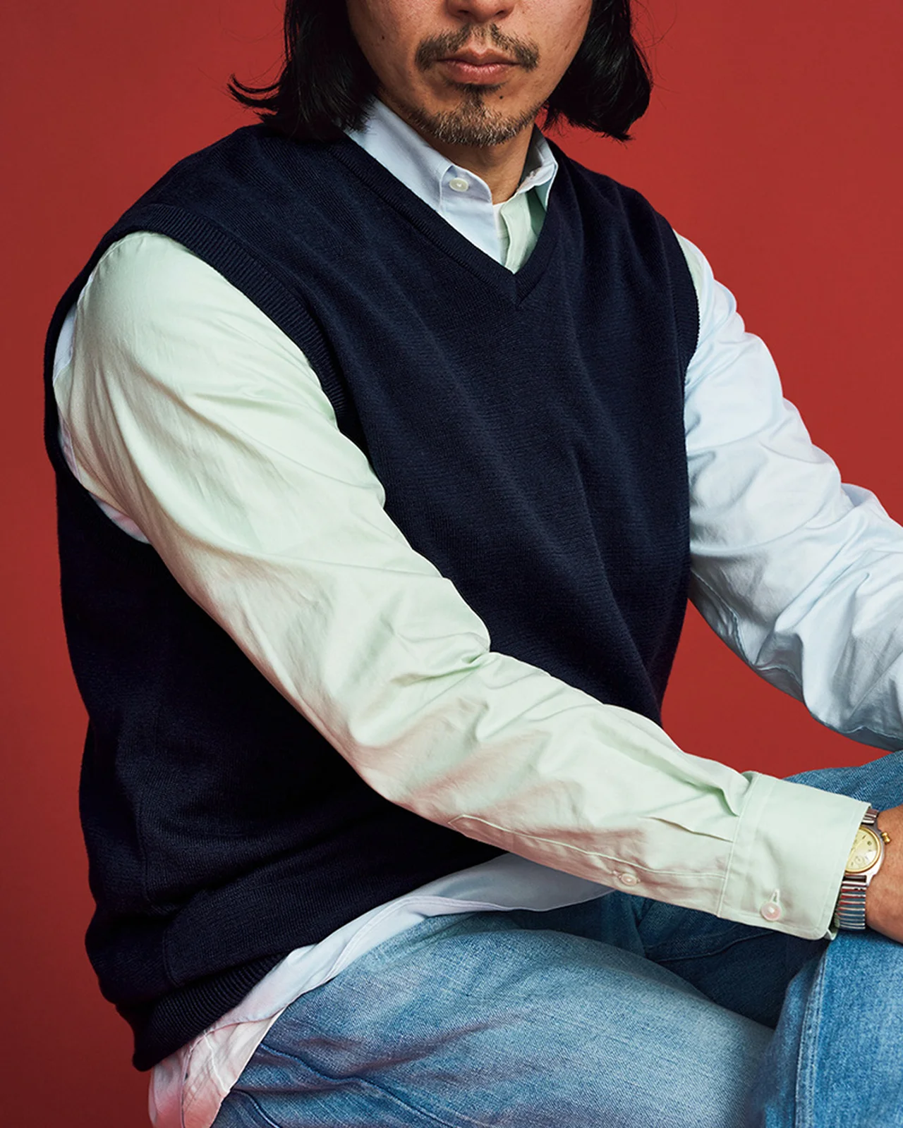 RUSSELL COLLECTION ニットベスト