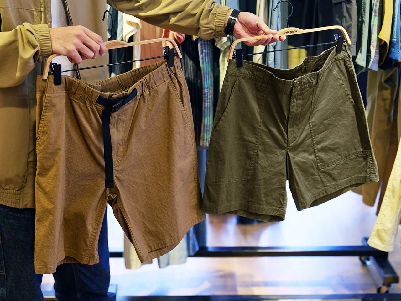 天然素材のショーツ