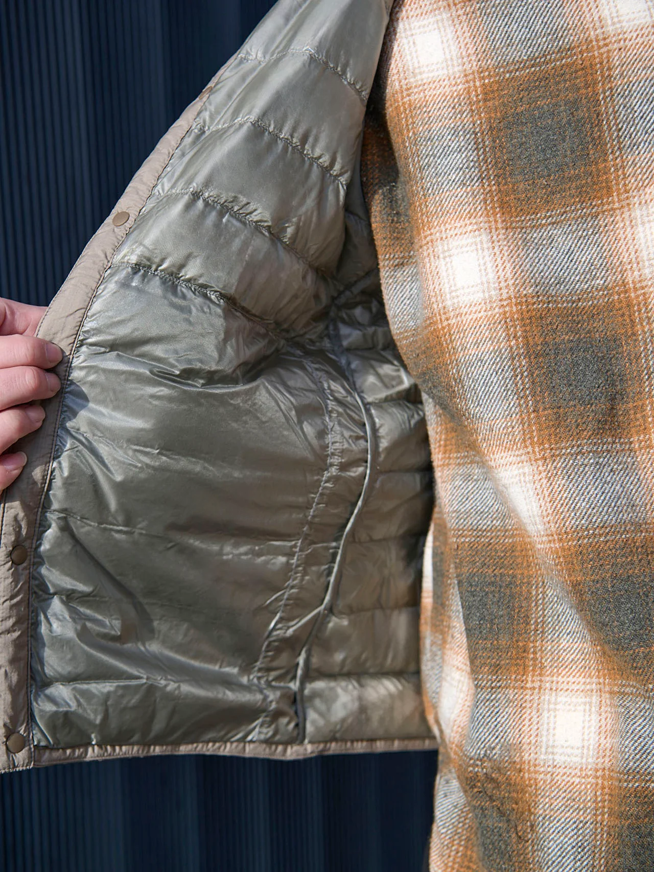 裏地の色が配色