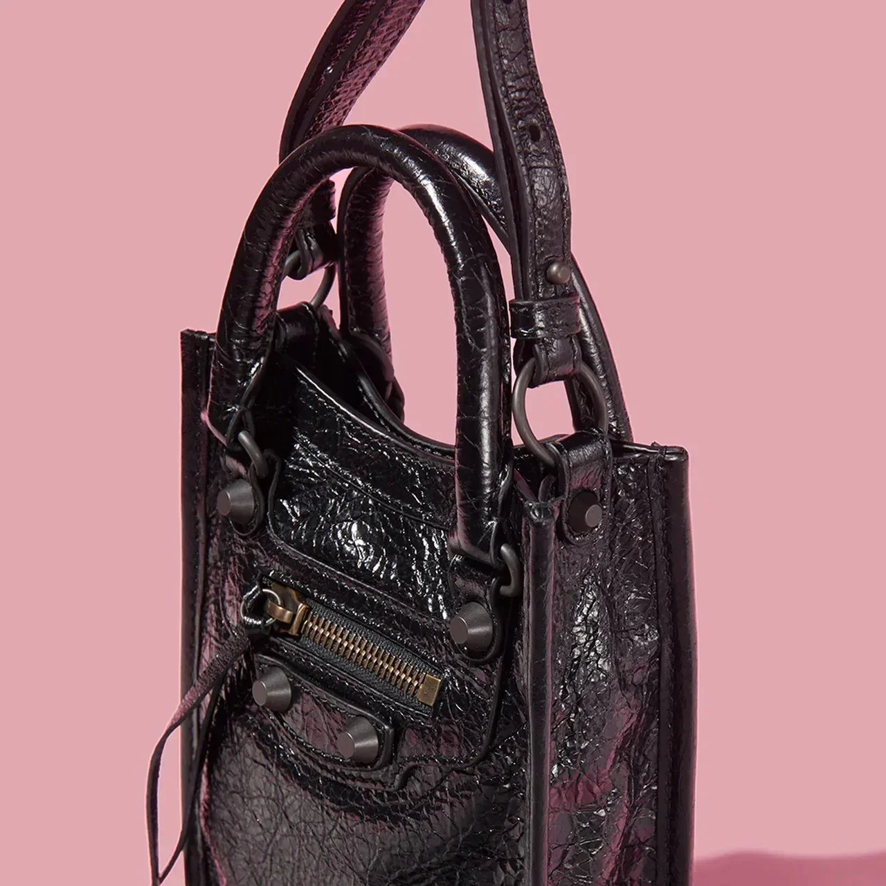 BALENCIAGA|LE CITY TOTE PHONE HOLDER