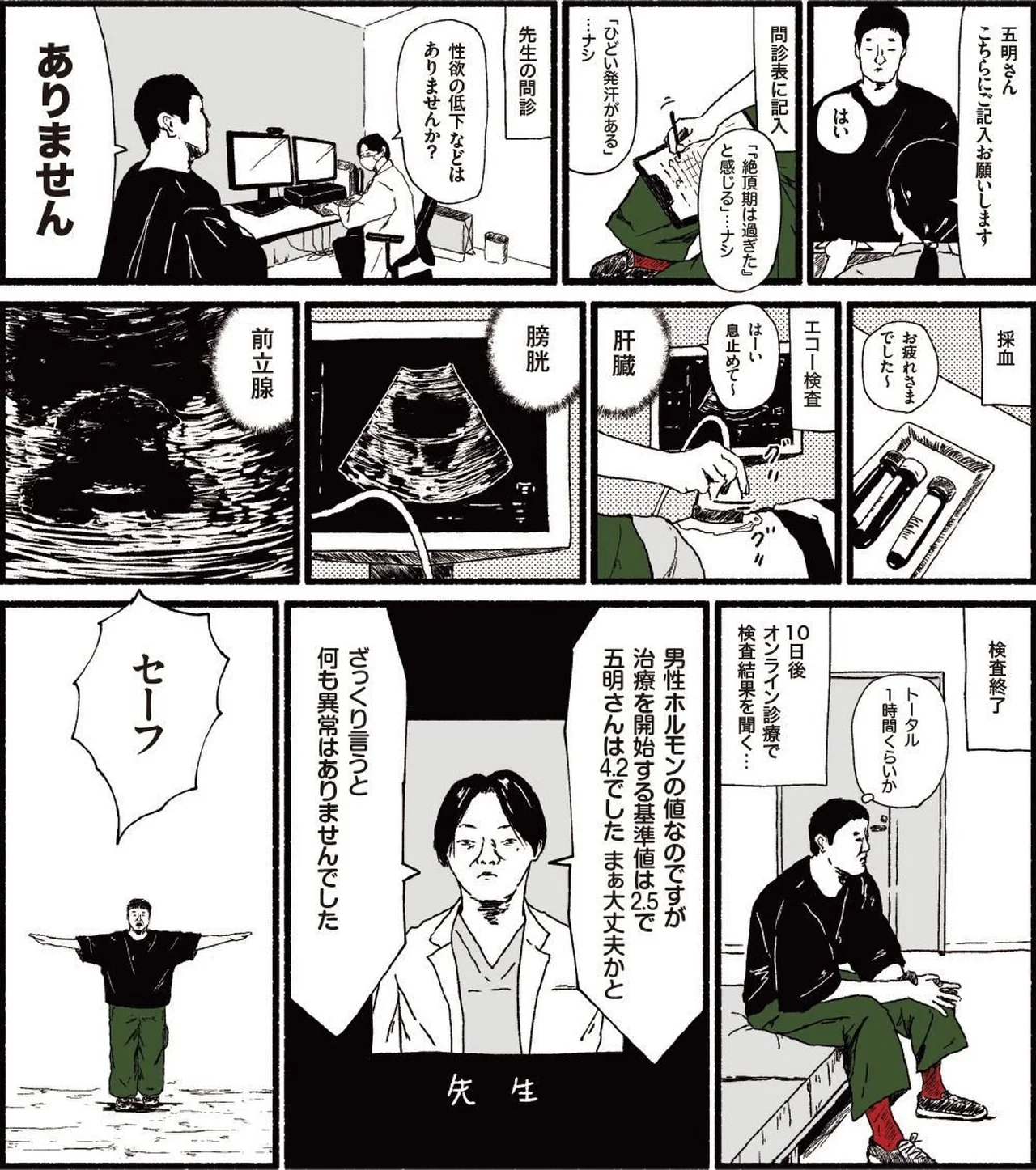 イーヘルスクリニック新宿院 漫画