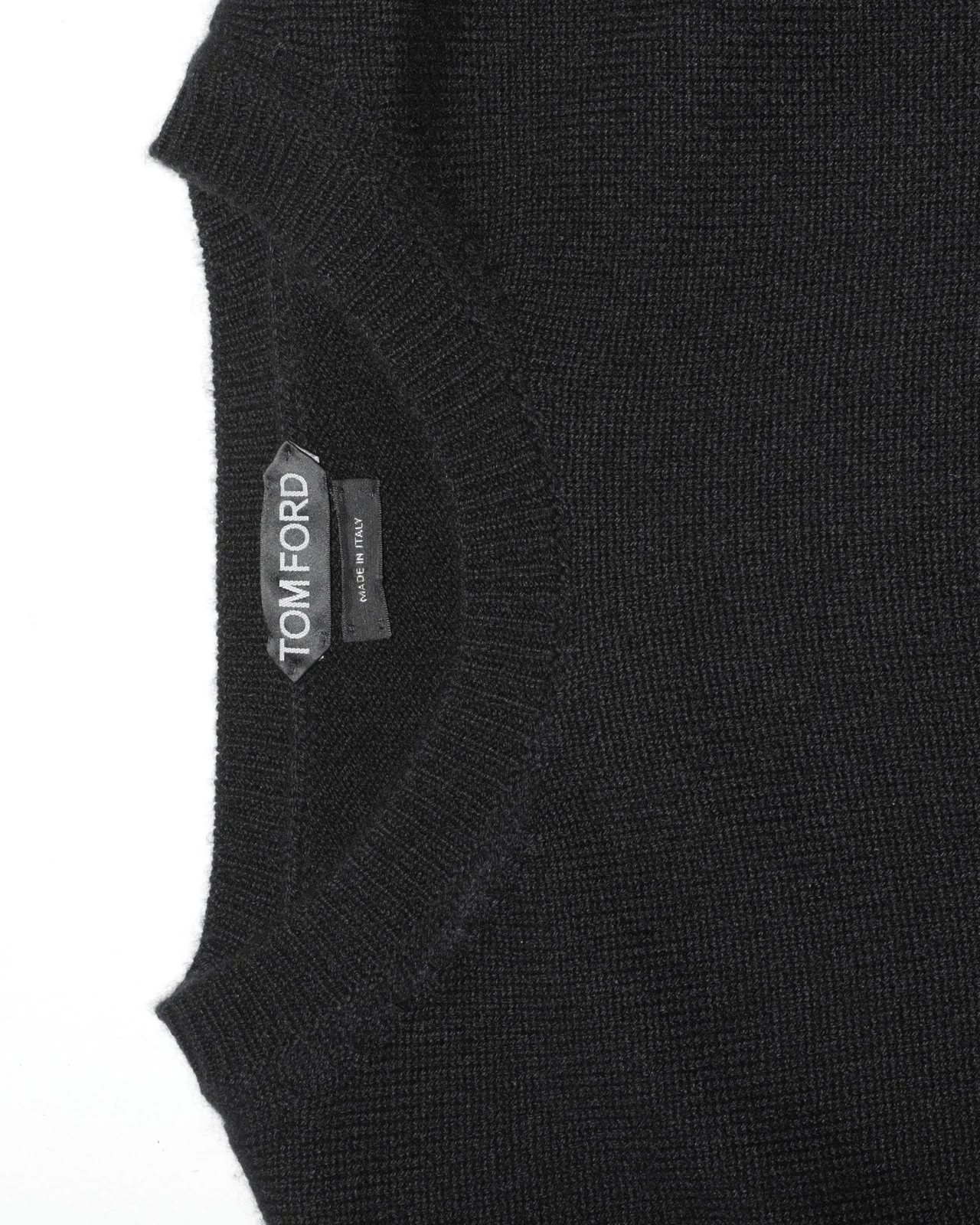 TOM FORDのカシミヤニット 襟