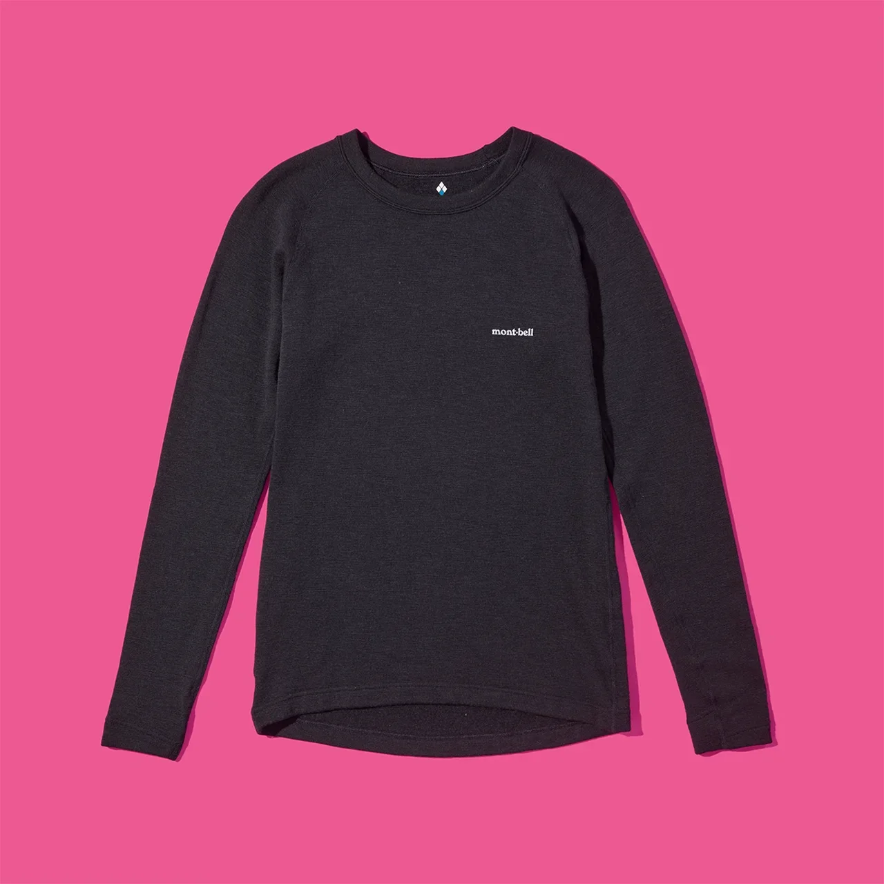 モンベル　スーパーメリノウール EXP.プラス ラウンドネックシャツ