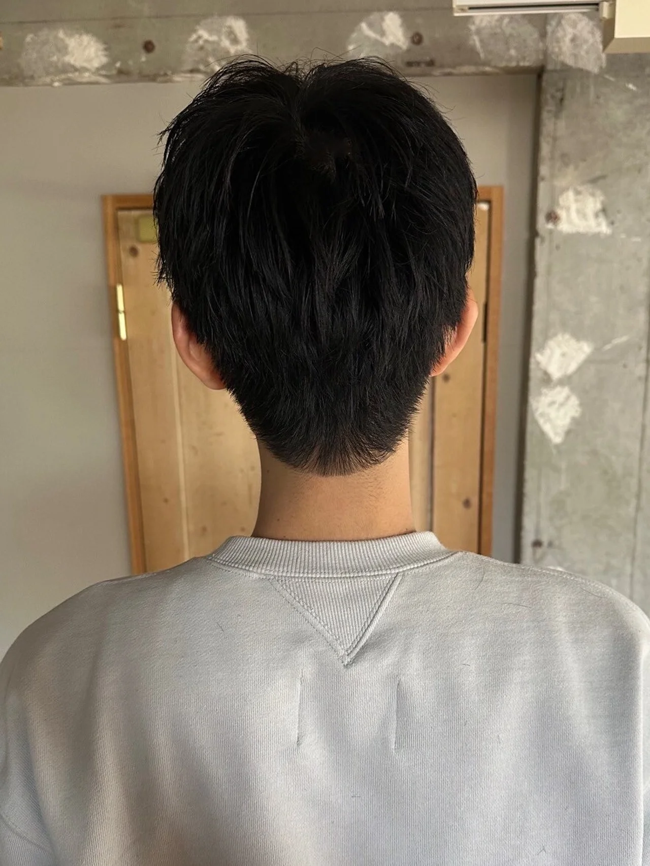 柔らかい大人のショートヘア メンズヘア