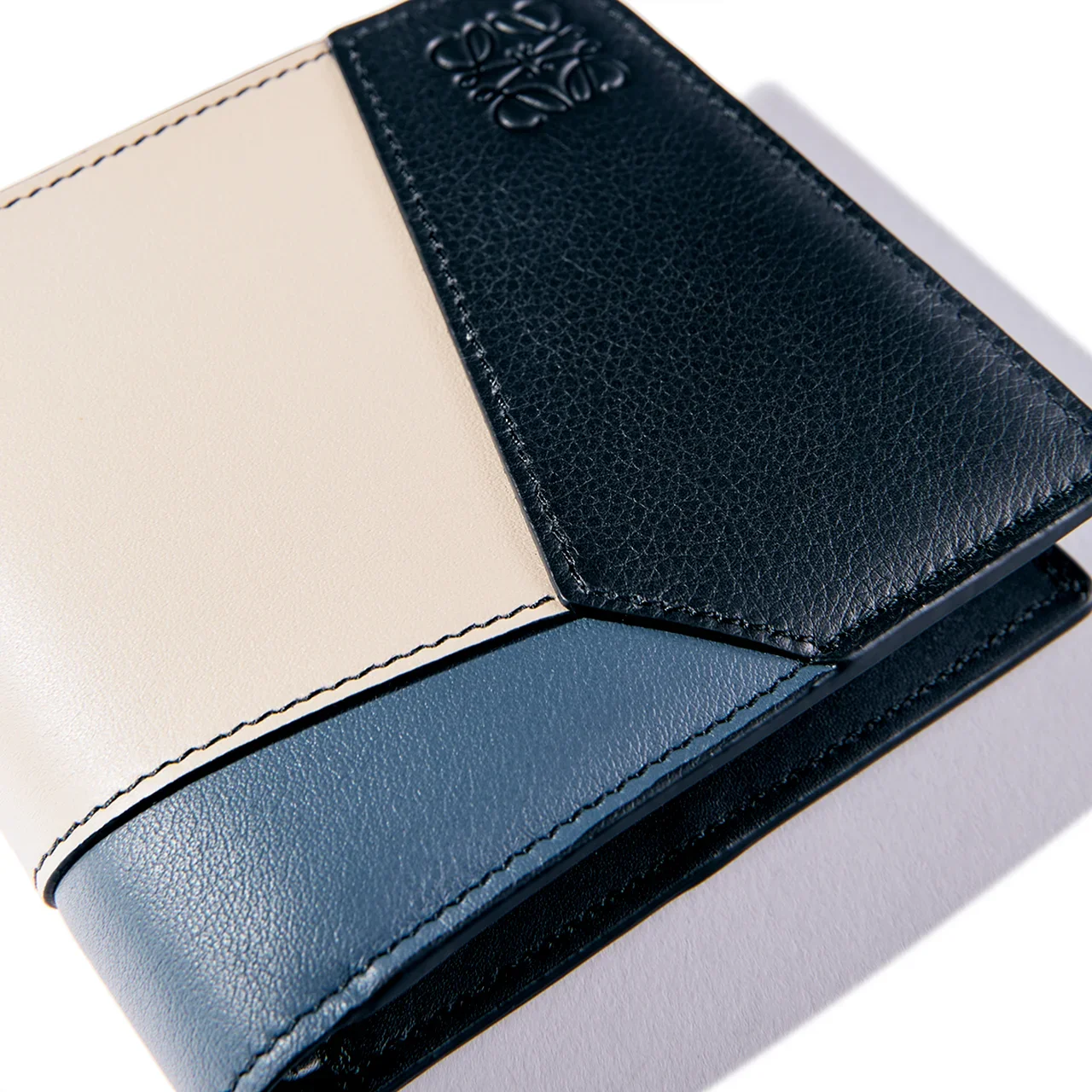 LOEWE｜Puzzle bifold coin wallet