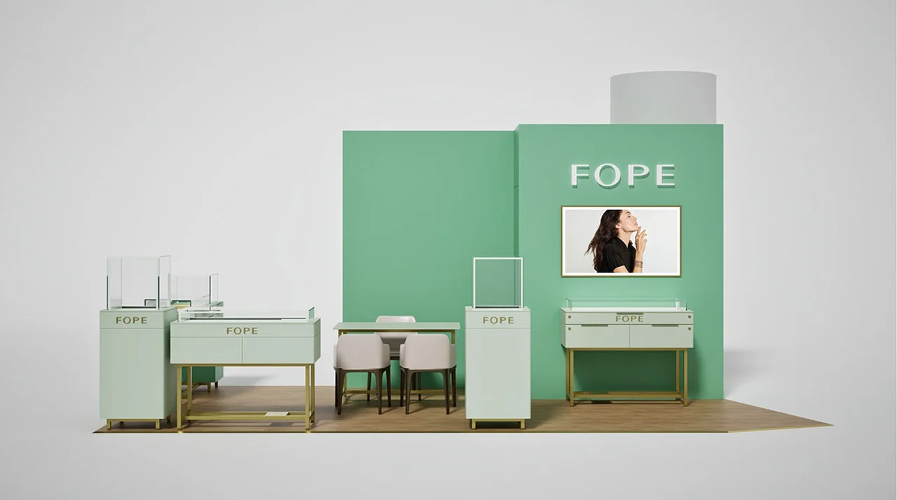 イタリア発のファインジュエリーブランド FOPE（フォッペ）のポップアップストアが阪急メンズ大阪 1Fにオープン