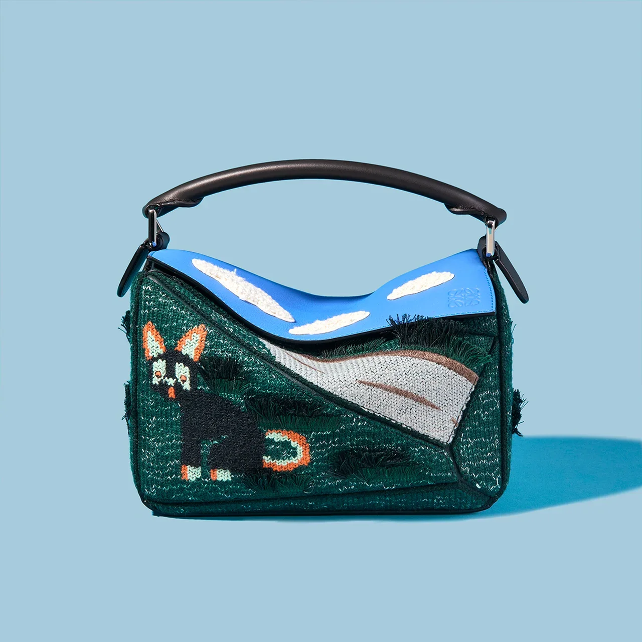 FUTURIST CAT PUZZLE BAG SMALL