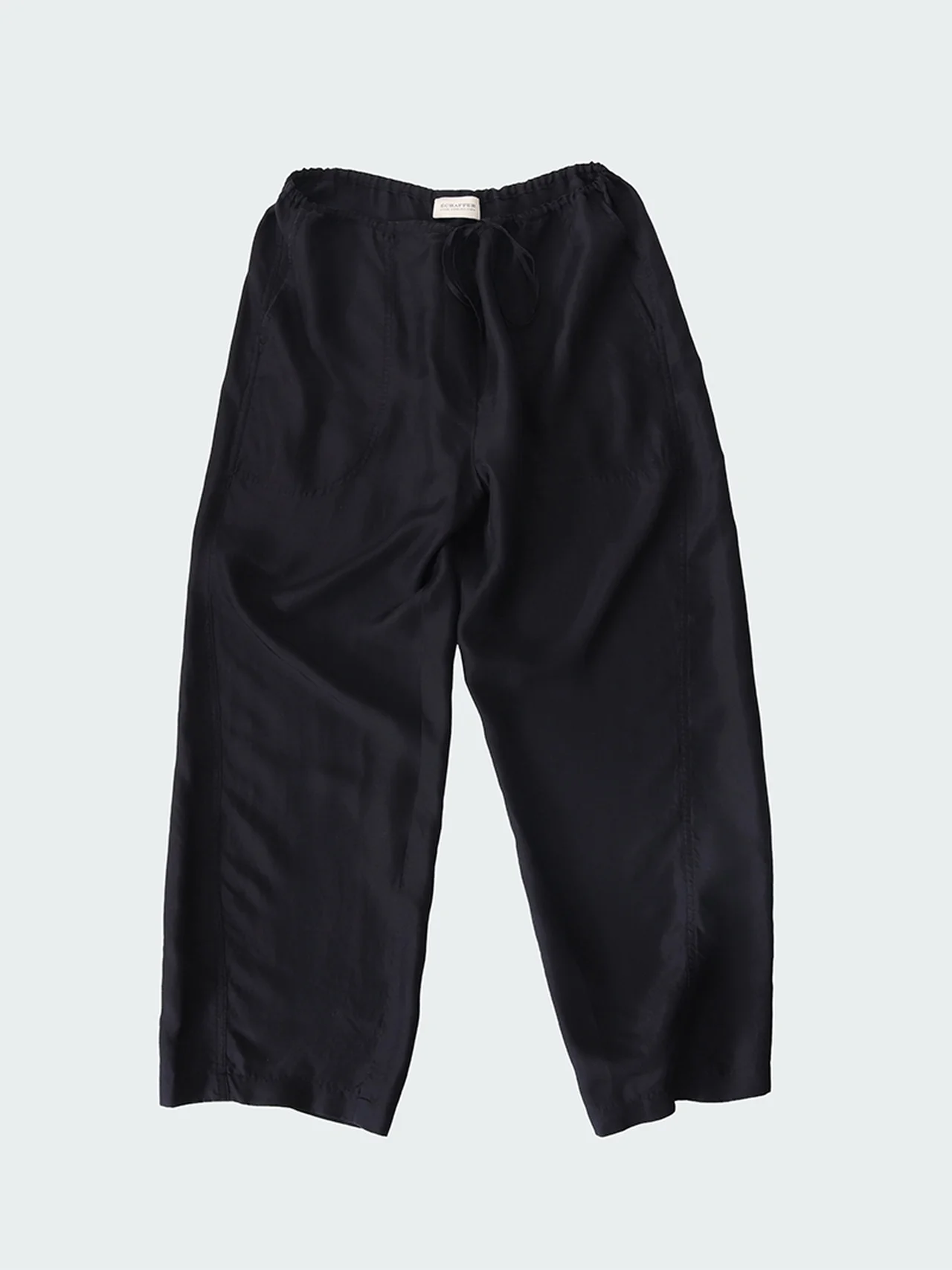 〈HERA〉ボタニカルダイ シルクツイルパンツ