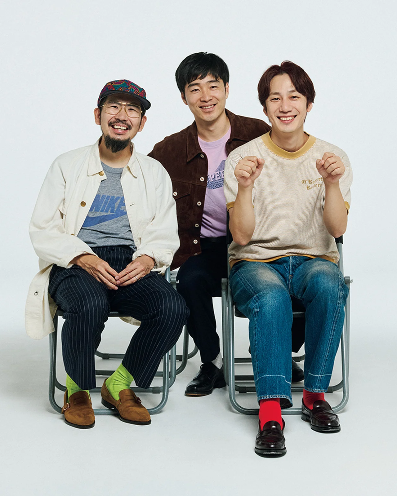西野大士さん、後藤淳平さん、ROYさん