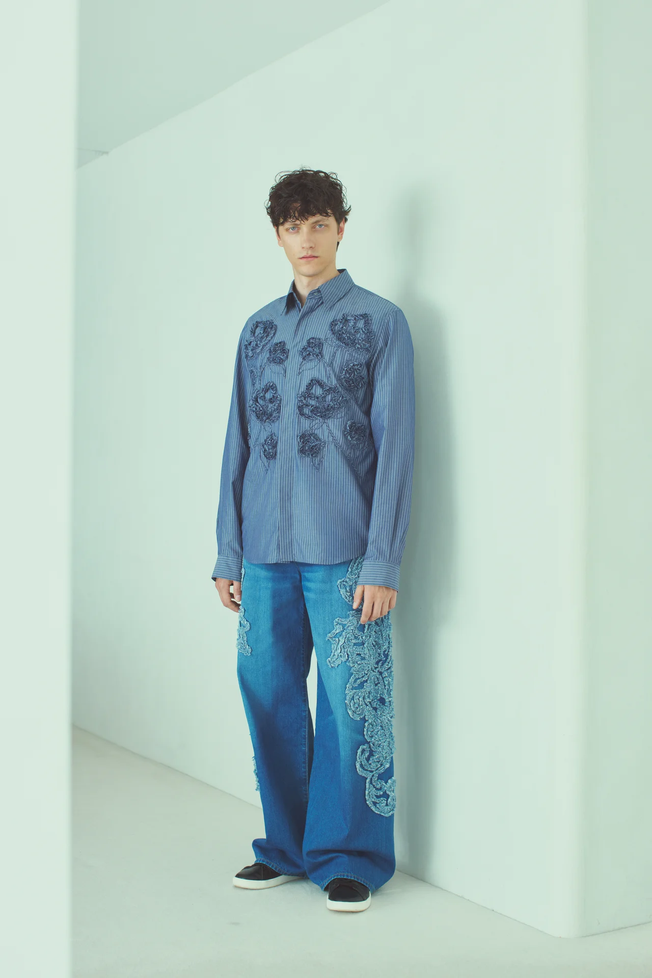 【大人の先取り春服】デニムセットアップかの画像_2