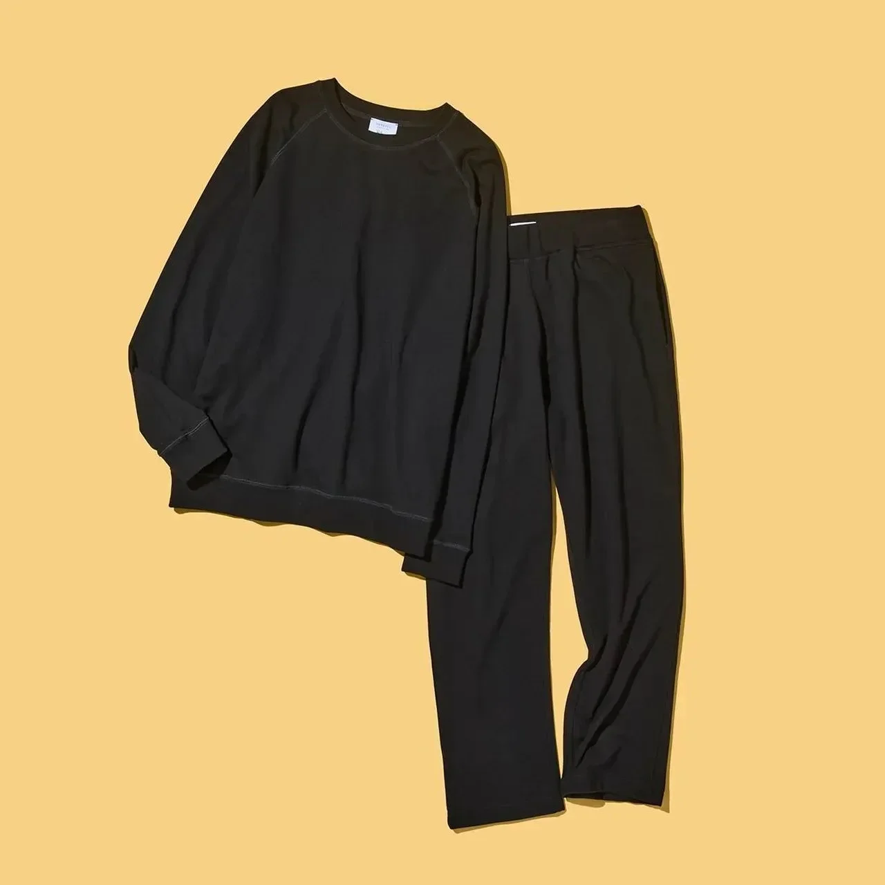 SUNSPEL for Ron Herman｜Supima Loopback Raglan Pull Over＆ Supima Loopback Loose Fit Pants