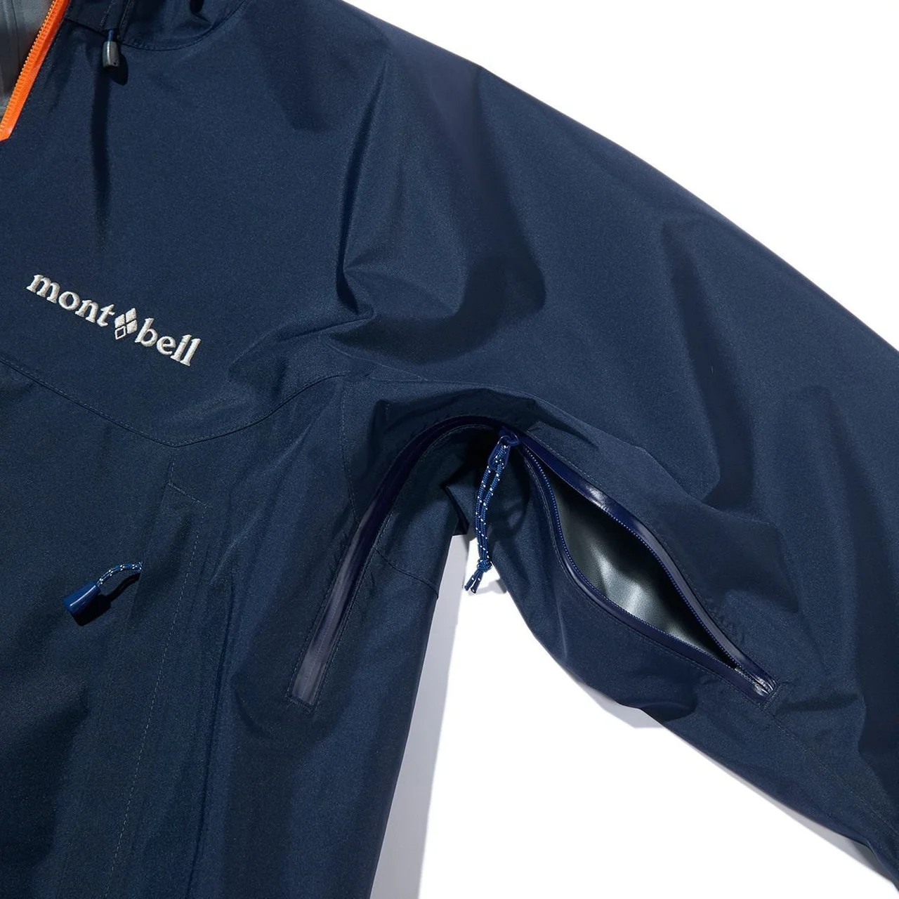 mont-bell｜Field Rain Jacket　脇のベンチレーション