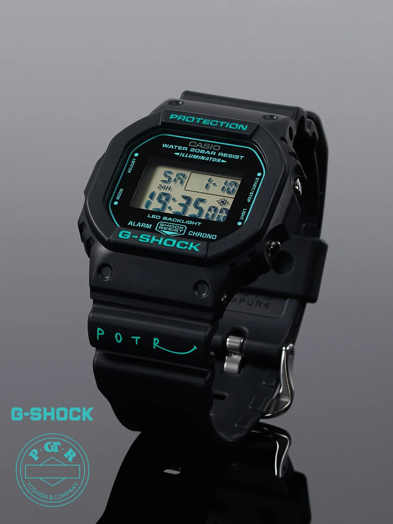 G-SHOCK × POTR｜DW-5600 正面