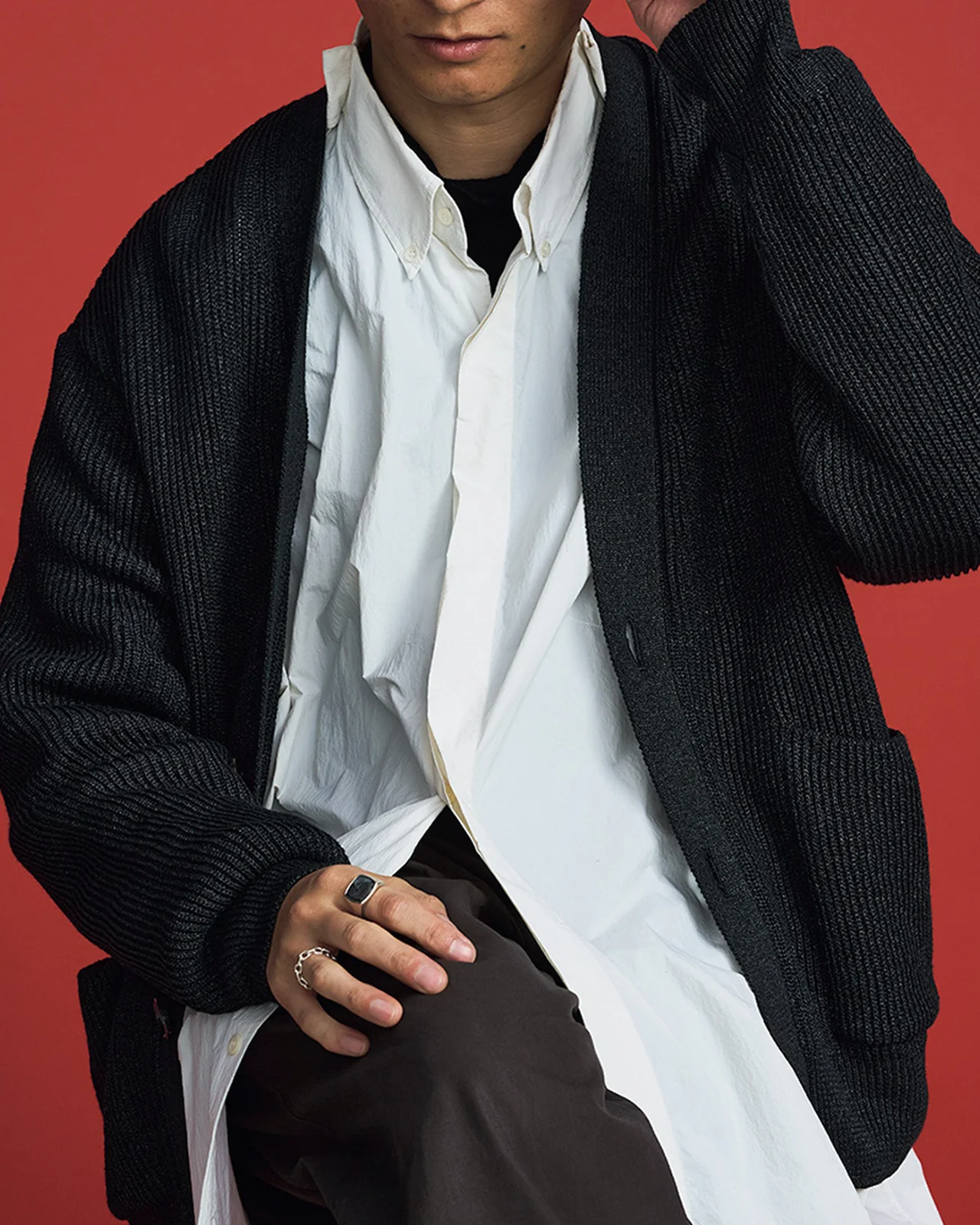 PURLAM カーディガン