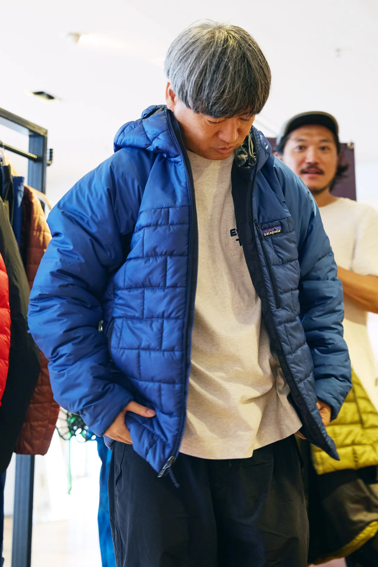 パタゴニアのメンズ・ハイロフト・ナノ・パフ・フーディ¥46,750