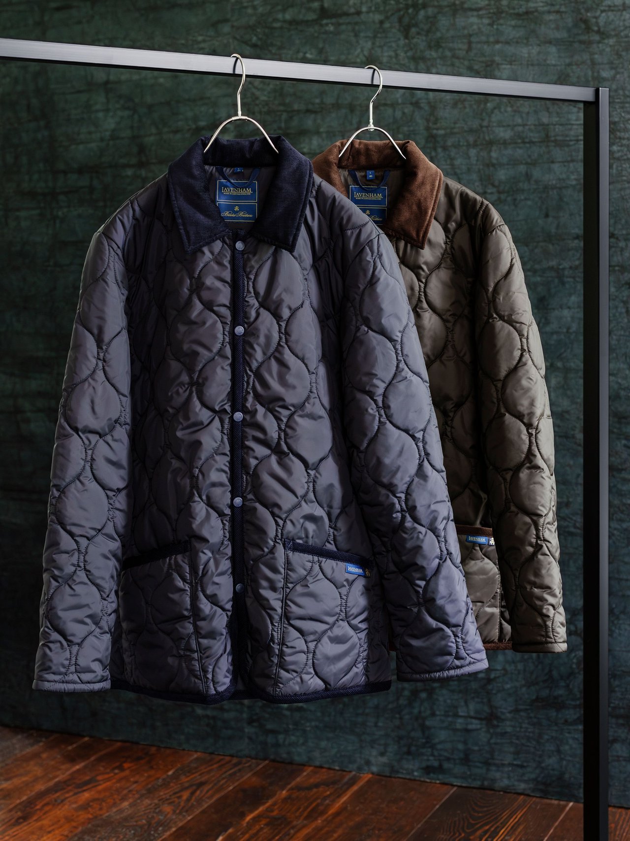 QUILTED COAT（デンハム）¥86,900