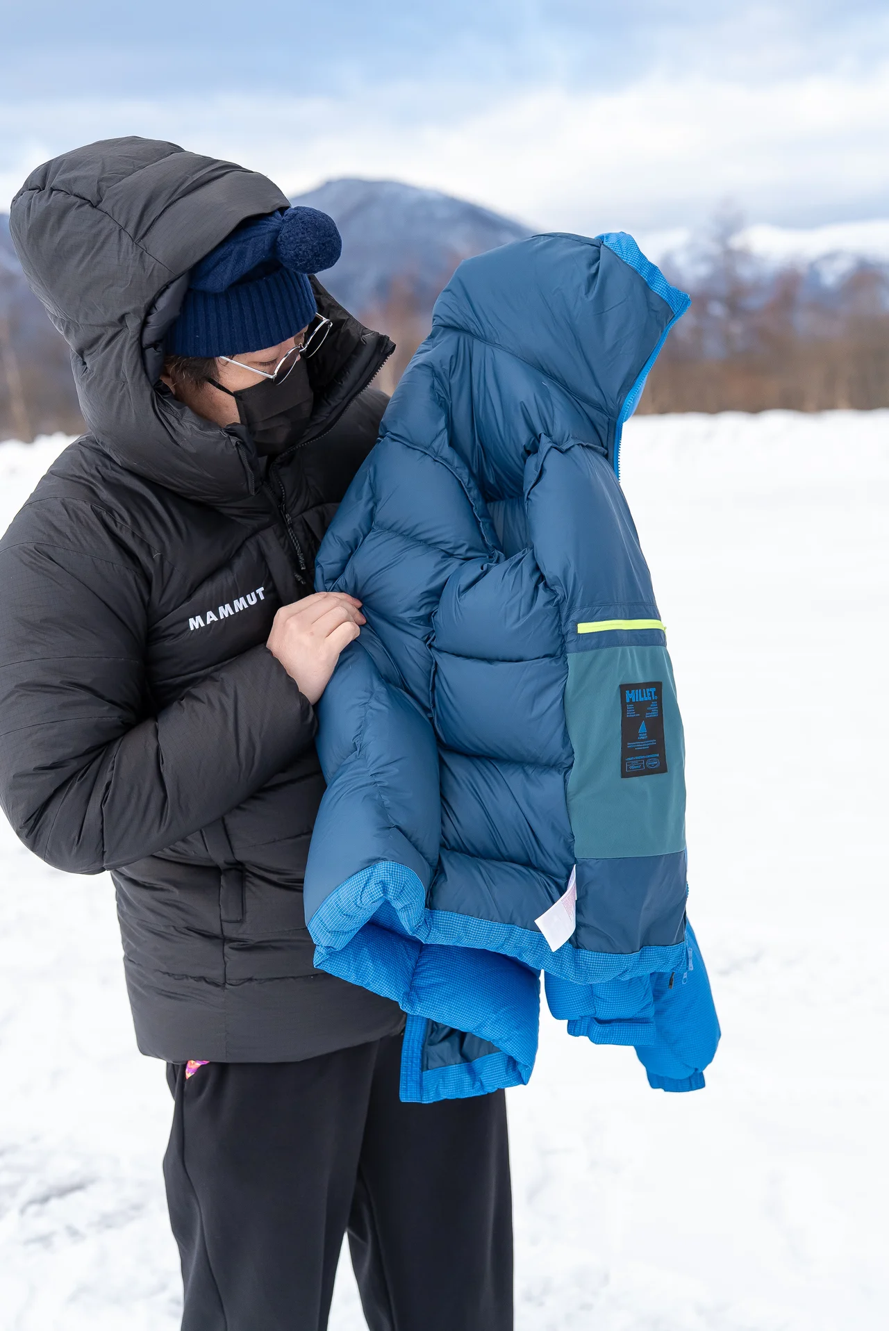 水沢ダウン、モンベル... 人気アウトドの画像_17