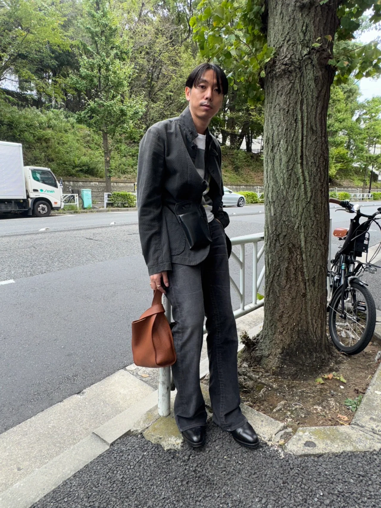 メンズヘア 刈り上げワンレングス