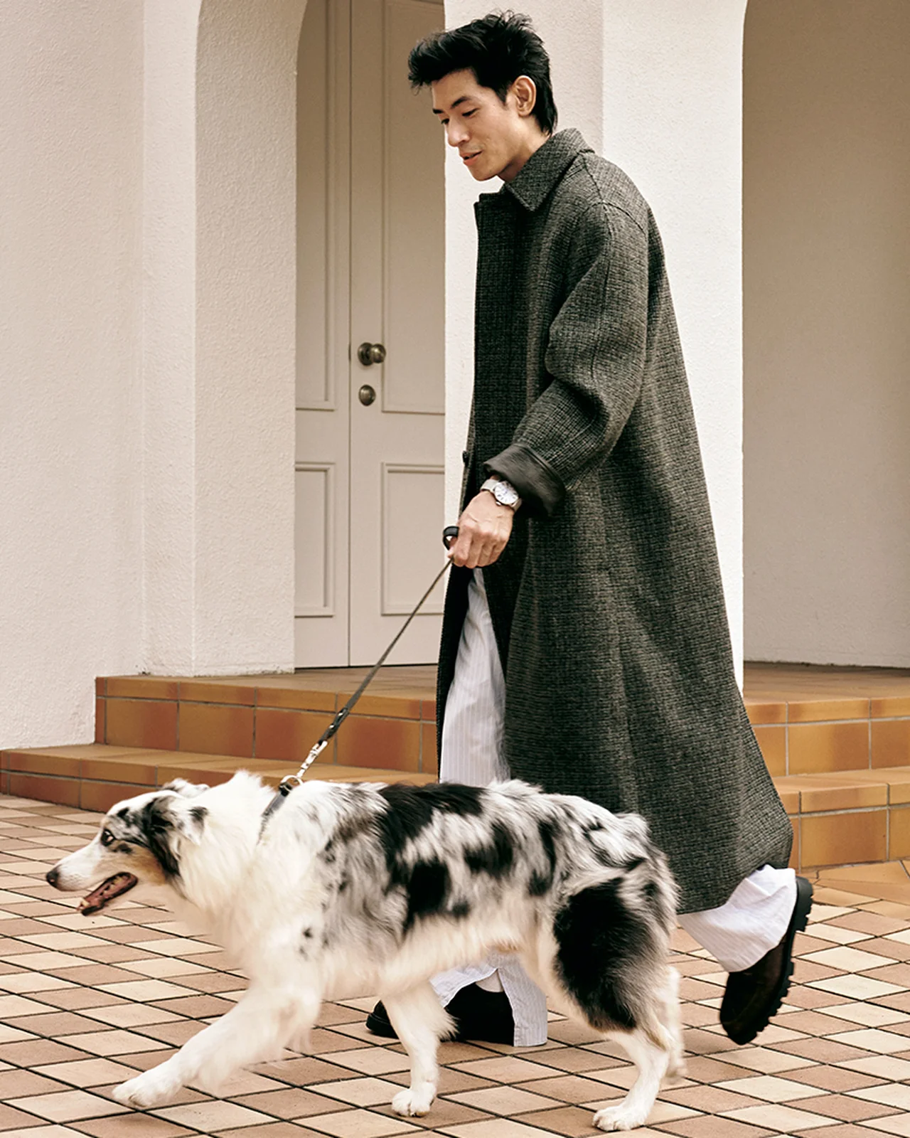 セリーヌのツイードコート