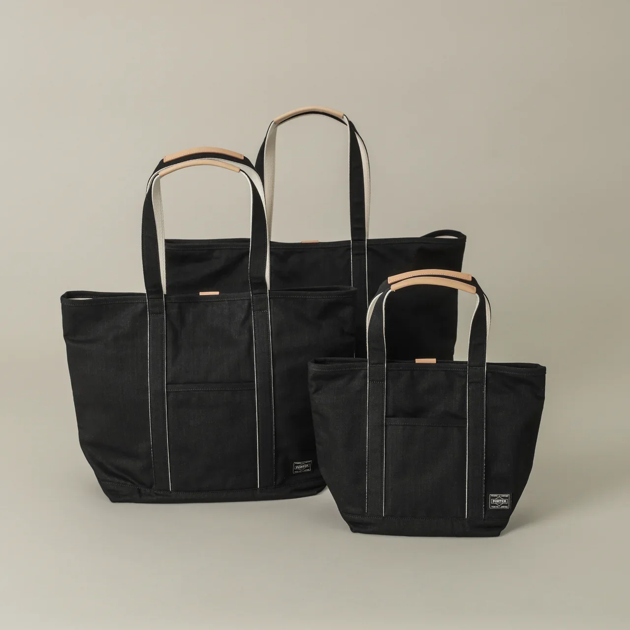 PORTER|NOIR TOTE BAG