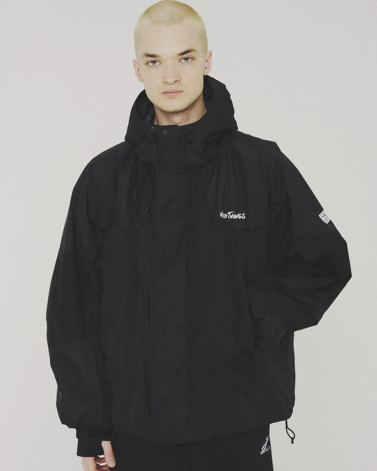 elephant TRIBAL fabrics × WILD THINGS for ADAM ET ROPÉ EX DETACHABLE MONSTER PARKA