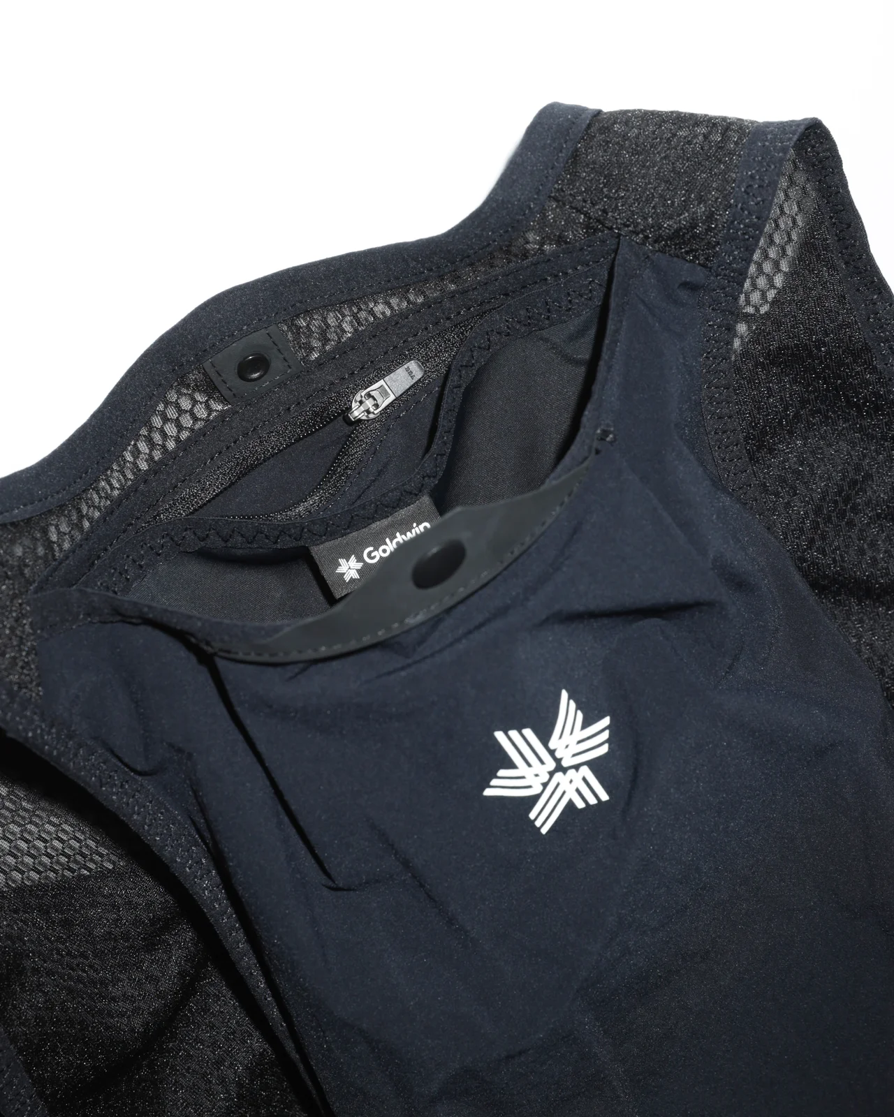 Goldwinのスタートレイルパック 首元