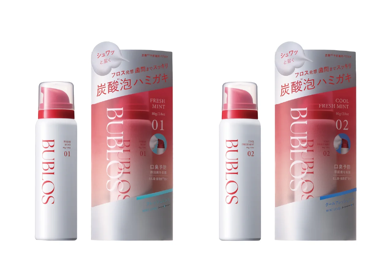BUBLOS（バブロス）　炭酸泡ハミガキ