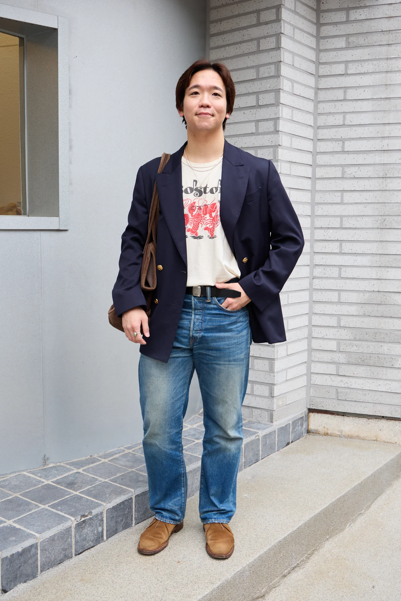 今日試着して気に入ったのはユーゲンのジャケット