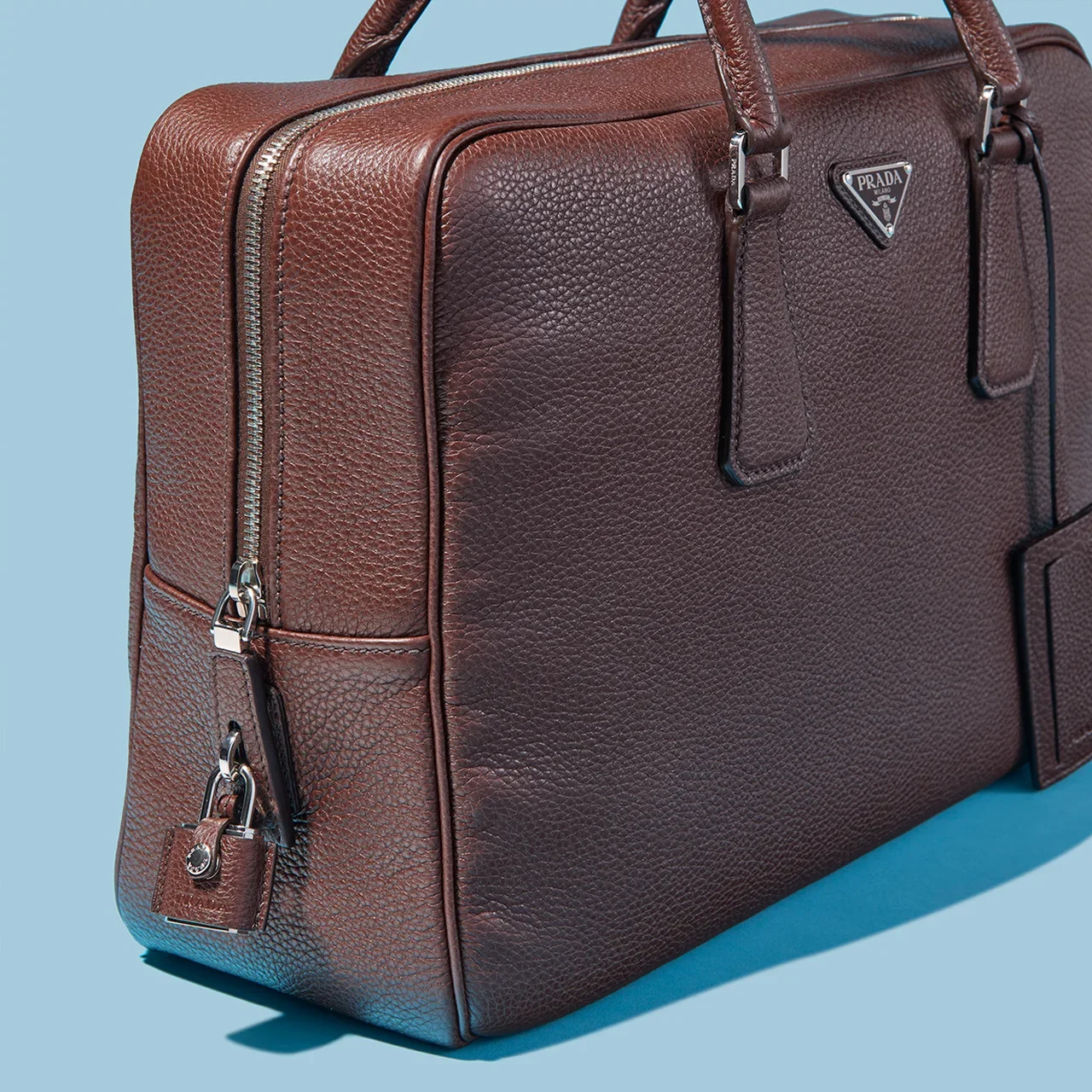 【プラダ】ナイロンとレザーのコンビバッグの画像_4