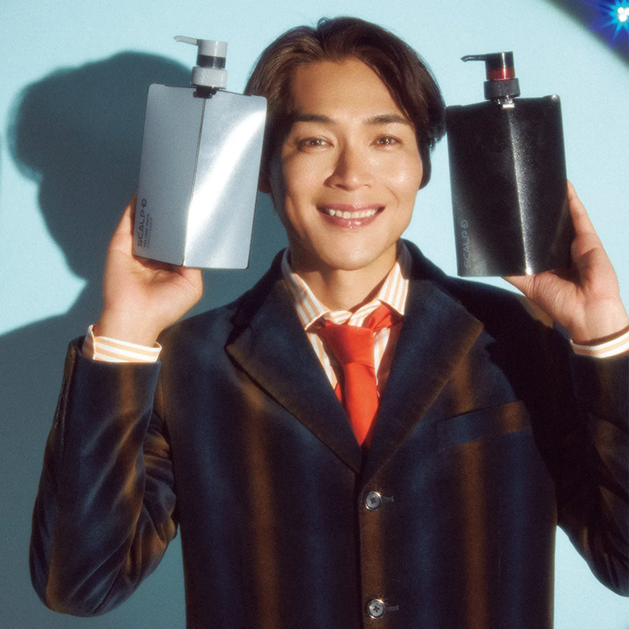 SCALP D｜（右）薬用スカルプシャンプー オイリー［脂性肌用］＆（左）薬用スカルプボリュームパックコンディショナー