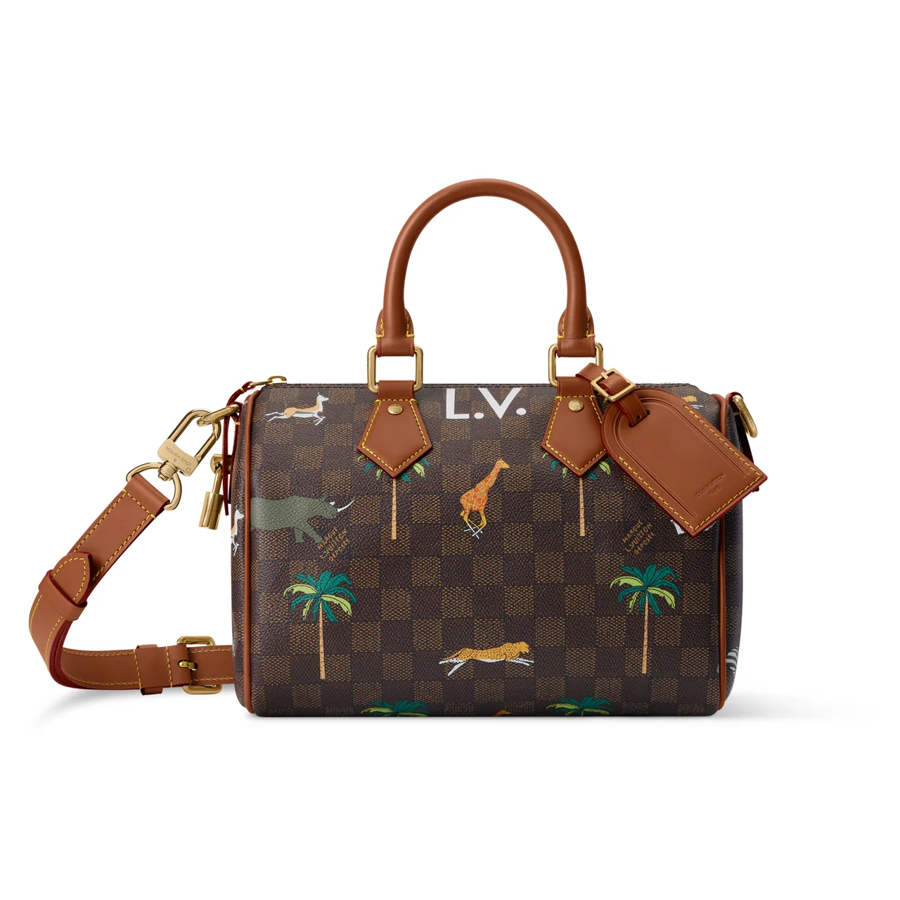 【ルイ・ヴィトン】「ダミエ」に野生動物との画像_3