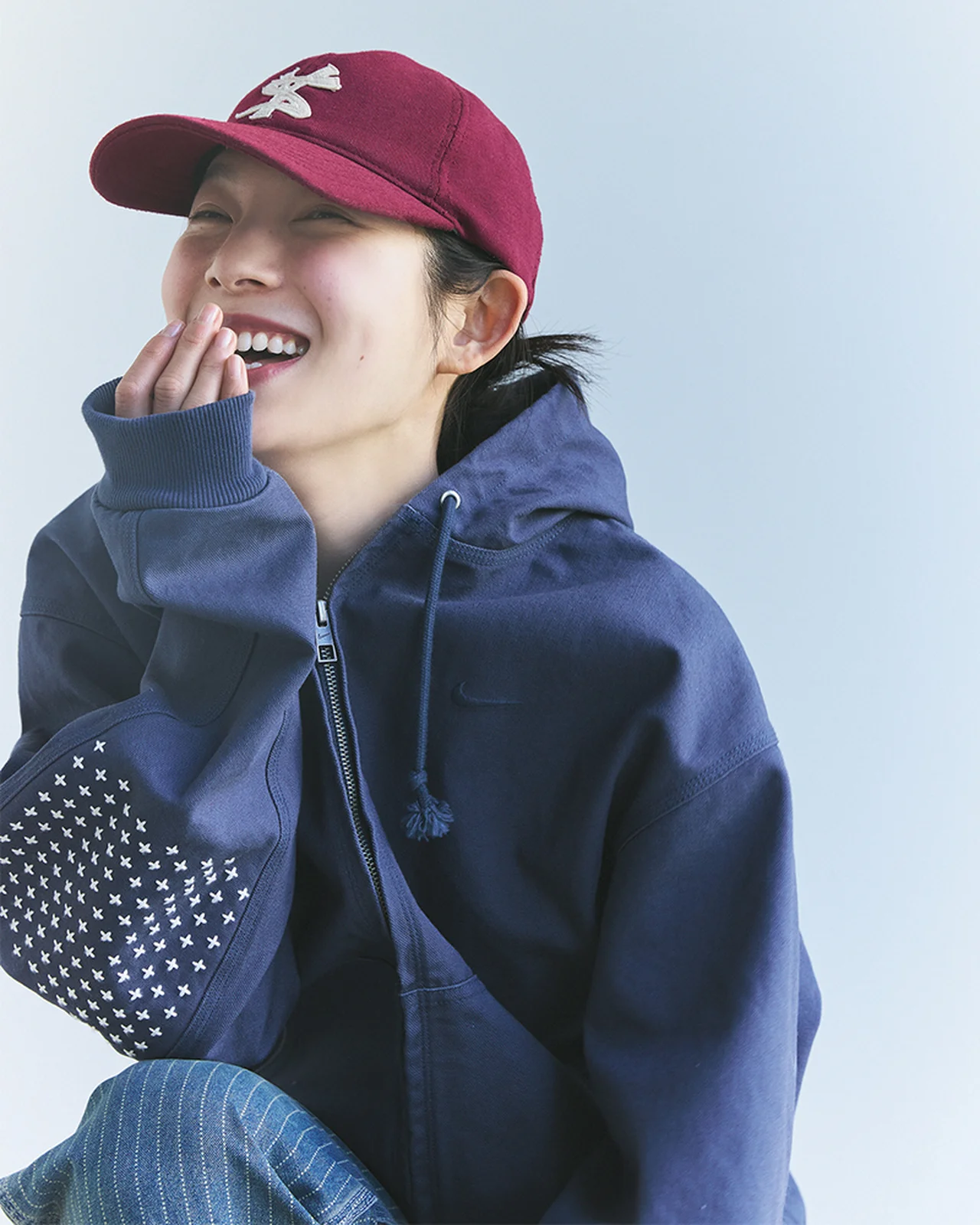 Stüssyのヴィンテージキャップ 在原みゆ紀 着用